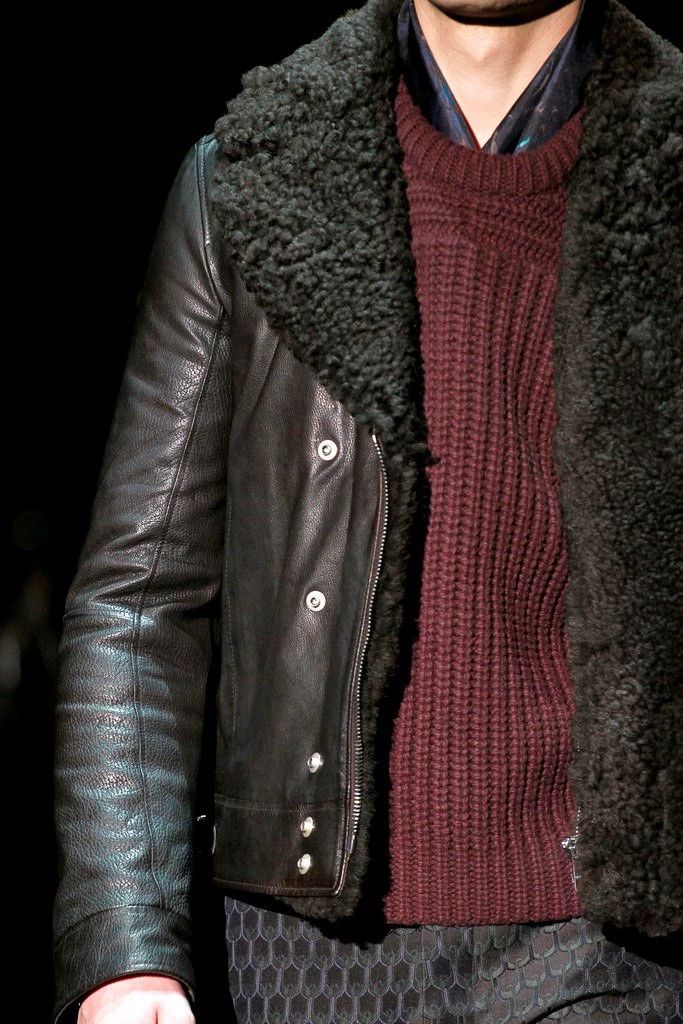 Gucci Gucci Shearling Lined Leather Jacket - 48 Size US M / EU 48-50 / 2 - 3 Thumbnail