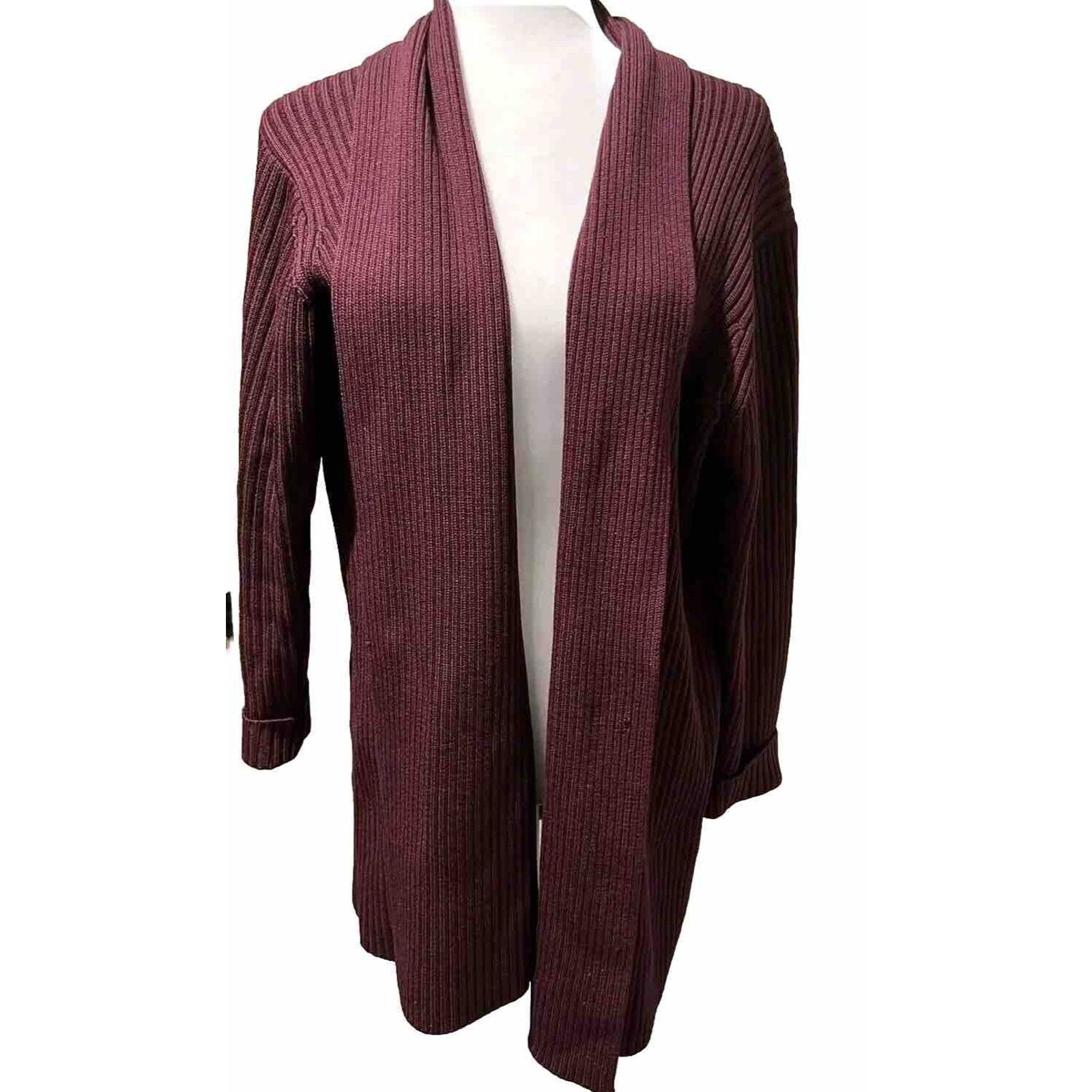 Eileen Fisher Eileen Fisher Wool High Collar Cardigan Large A001372 Size L / US 10 / IT 46 - 1 Thumbnail