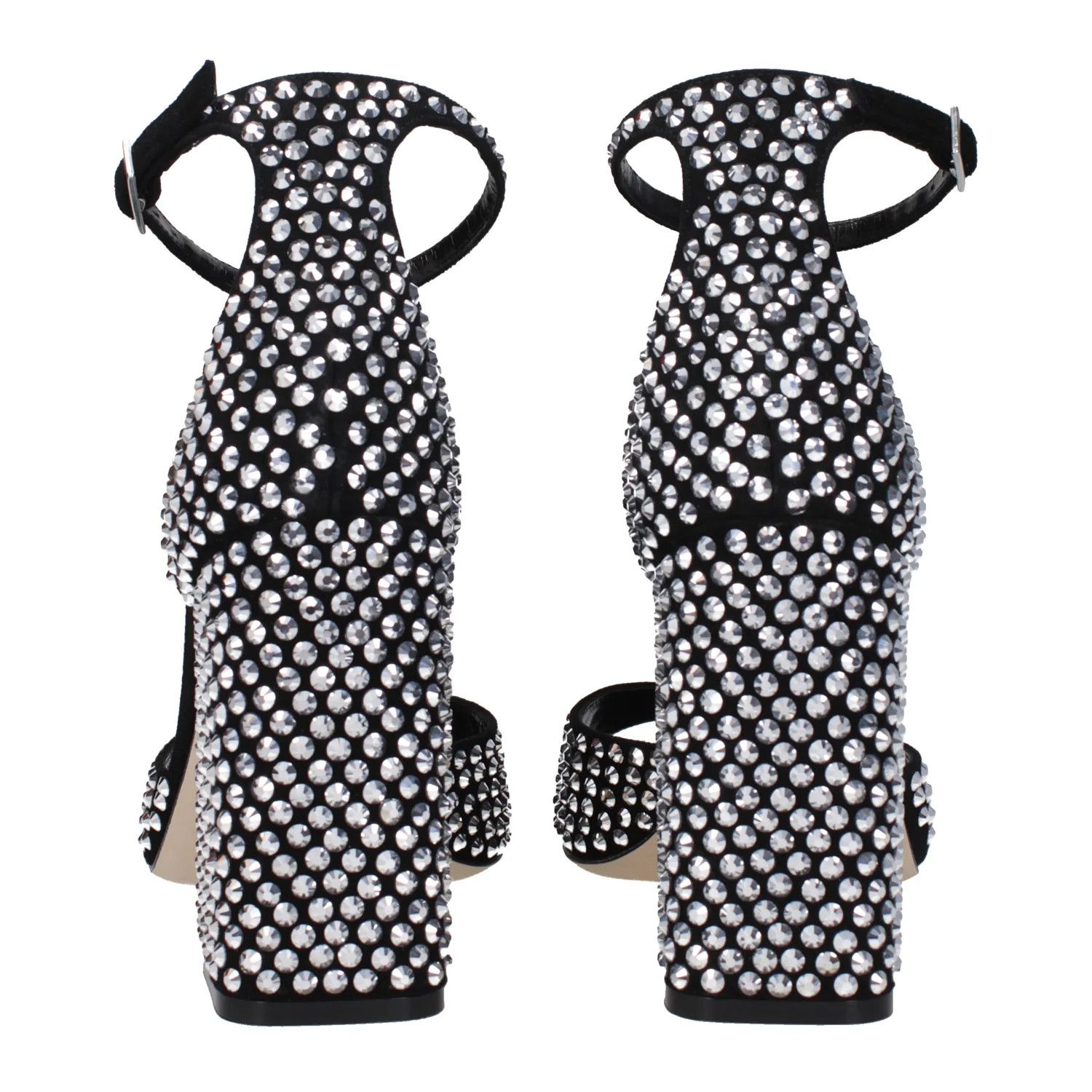 Paris Texas ob1o1e1124 Suede Sandals in Black Size US 8 / IT 38 - 5 Thumbnail