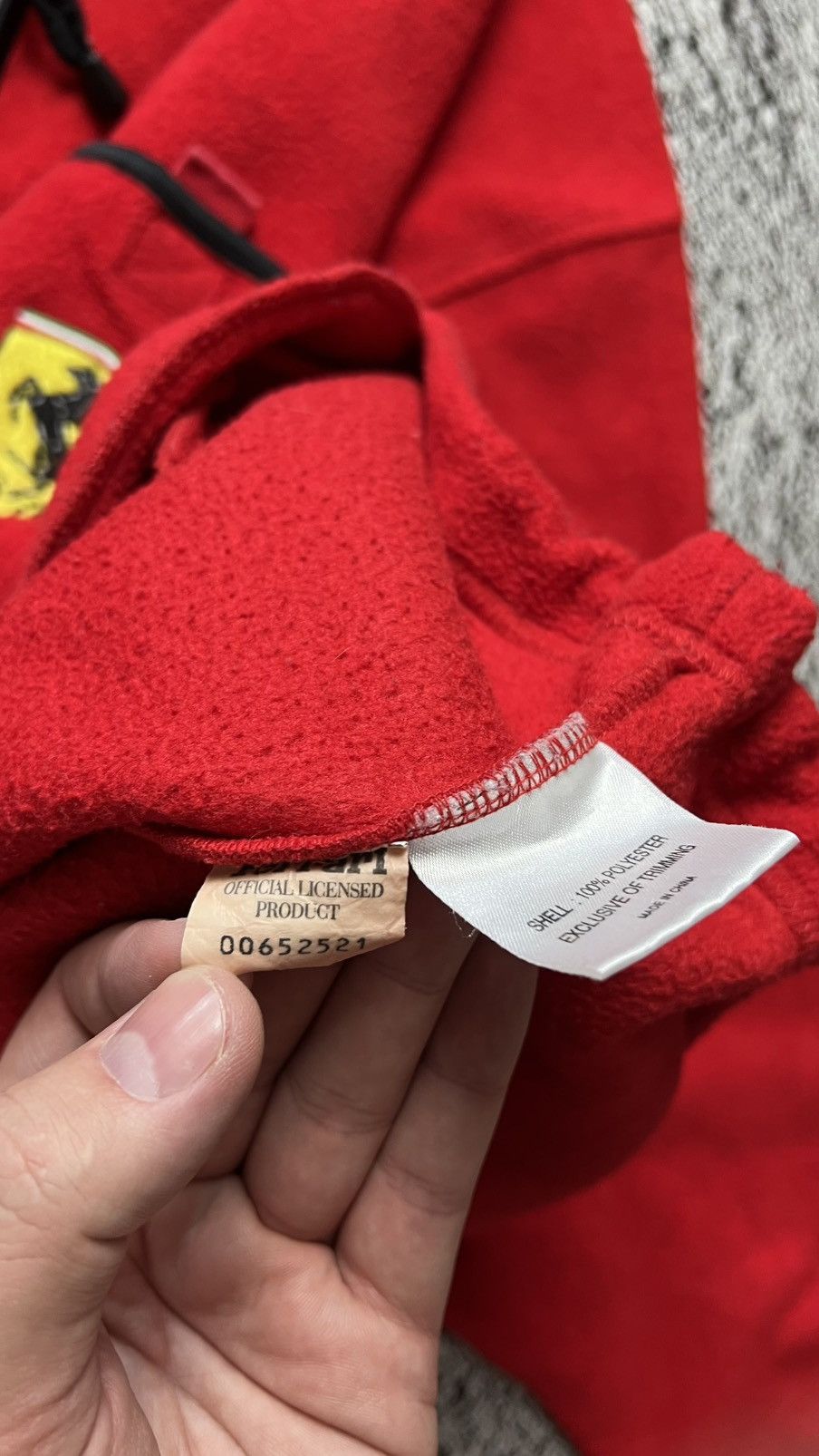 Ferrari 1999 Ferrari official licensed vintage fleece halfzip jacket Size US XXL / EU 58 / 5 - 6 Thumbnail