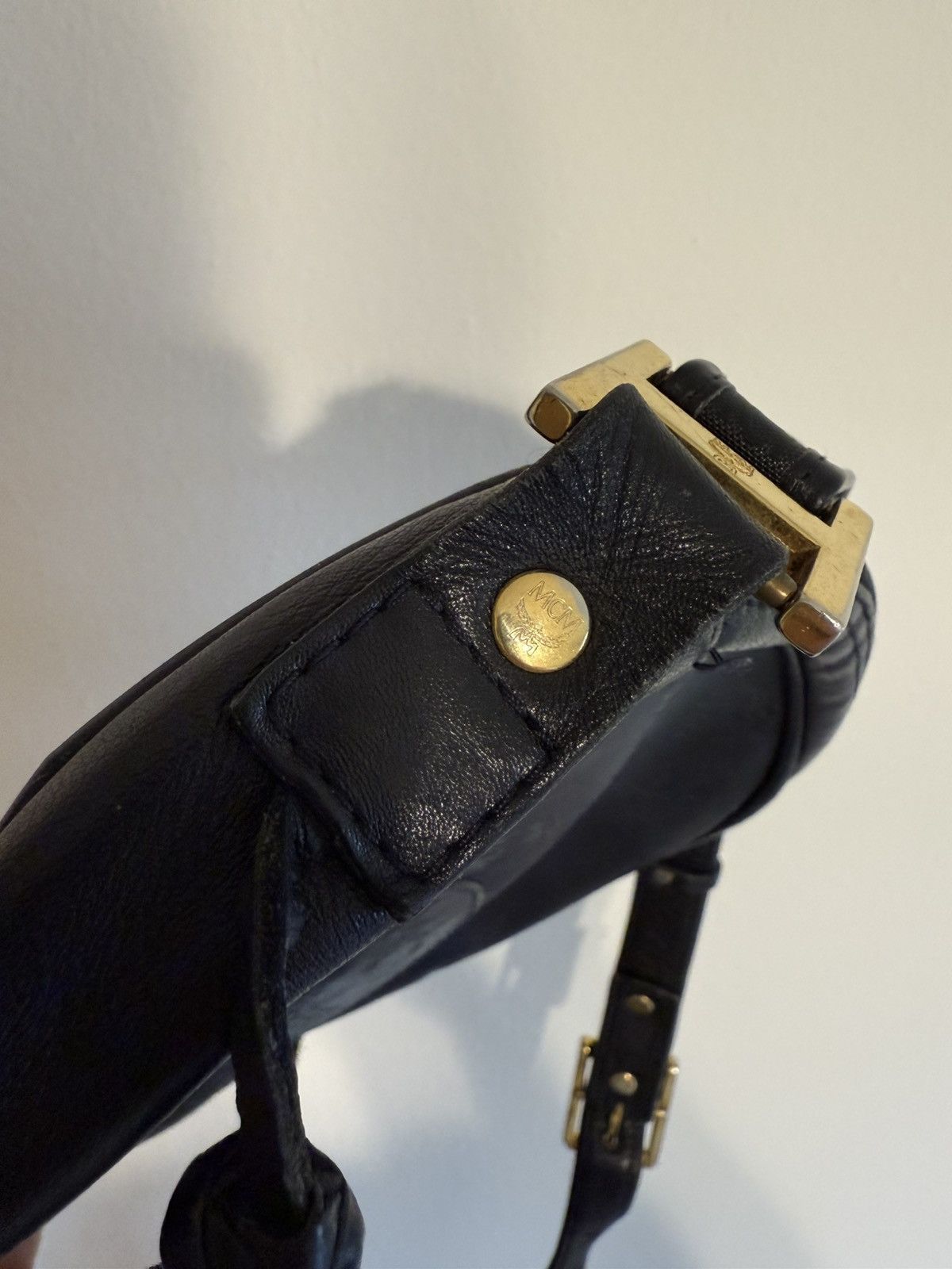 MCM MCM Vintage Leather Bag Size ONE SIZE - 13 Thumbnail