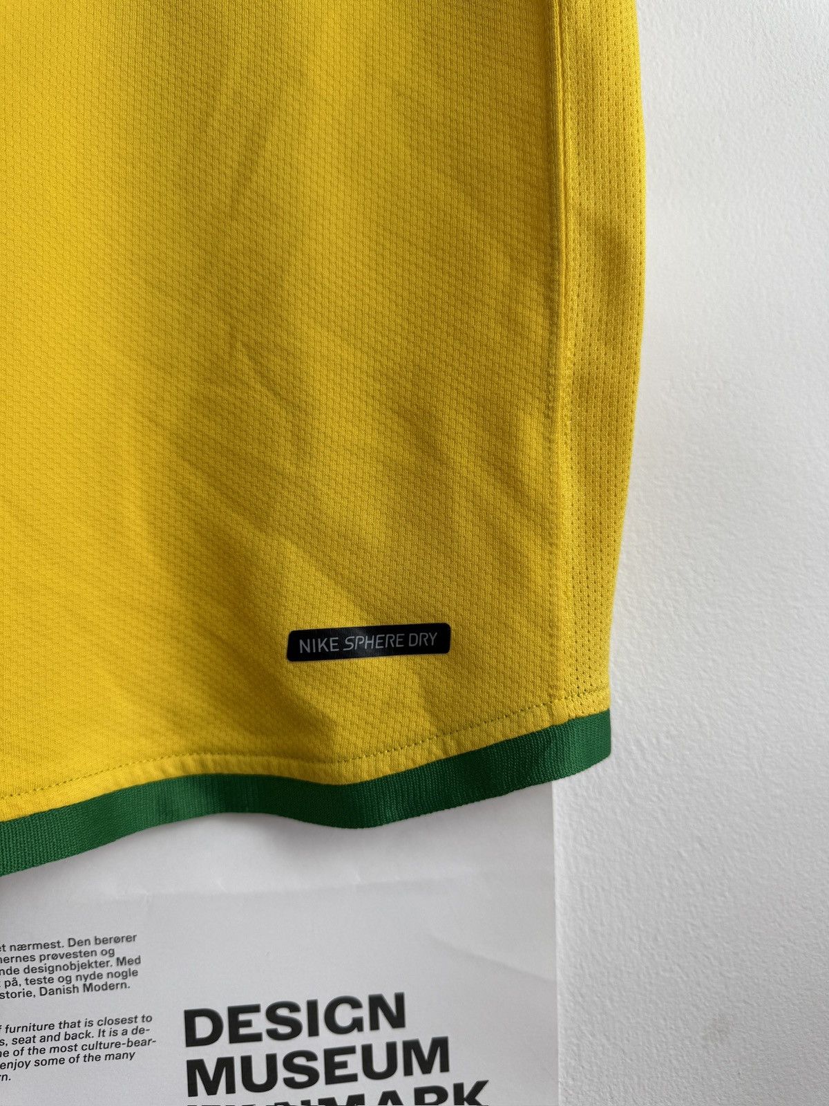Nike × Vintage Nike Brasil blockcore style jersey t-shirt XXS soccer rare Size US XXS / EU 40 - 6 Thumbnail