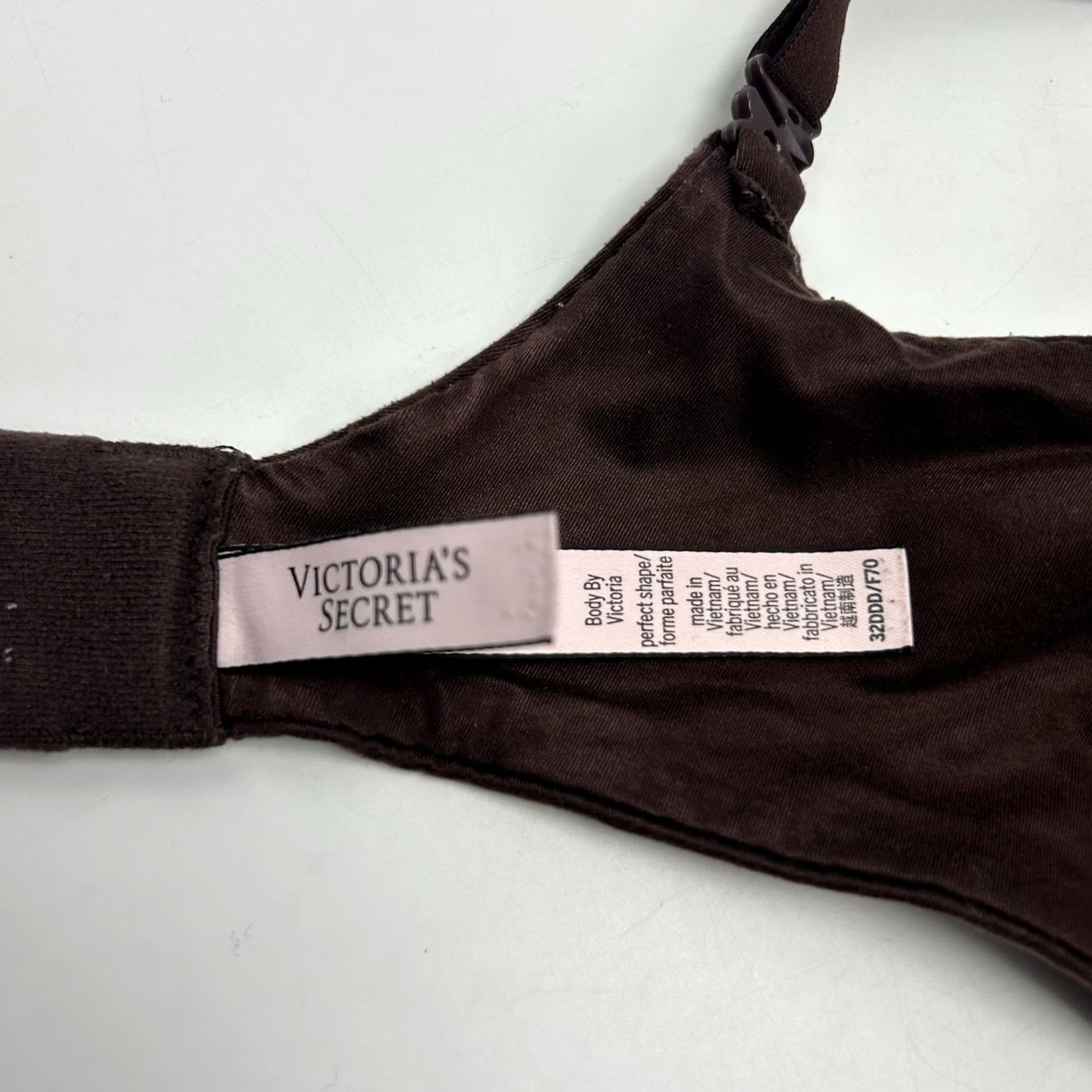 Victoria's Secret Victoria's Secret Body By Victoria Bra 32DDD 32 Underwired Brown Full Coverage Push Up Opaque Size ONE SIZE - 6 Thumbnail