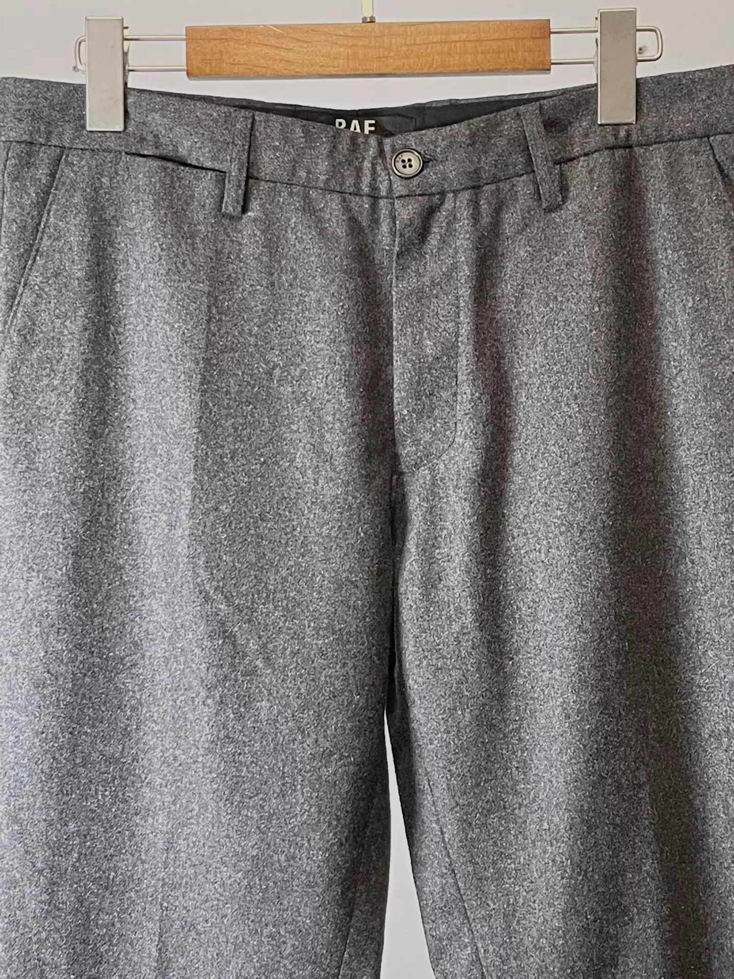 Raf Simons Raf Simons Archive Wool Blend Skinny Trousers 48 Size US 32 / EU 48 - 3 Thumbnail