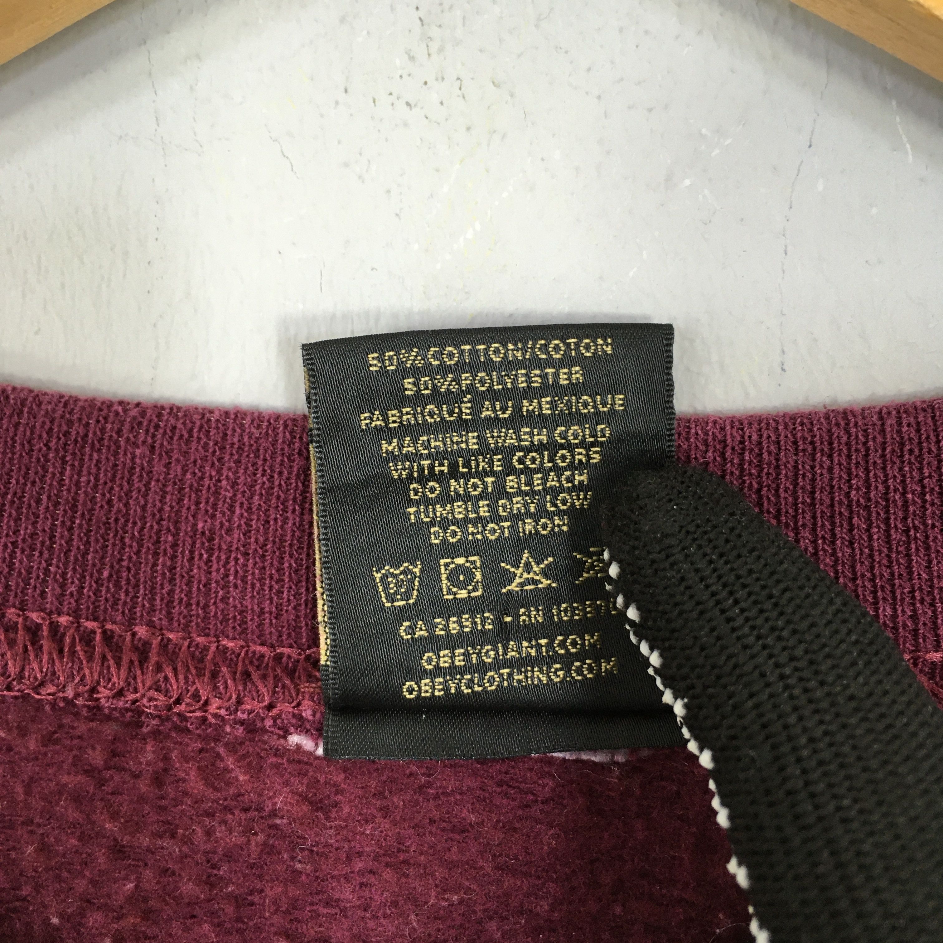 Obey × Vintage Vintage Y2K Obey Worldwide Propaganda Sweatshirt Medium Size US M / EU 48-50 / 2 - 7 Thumbnail