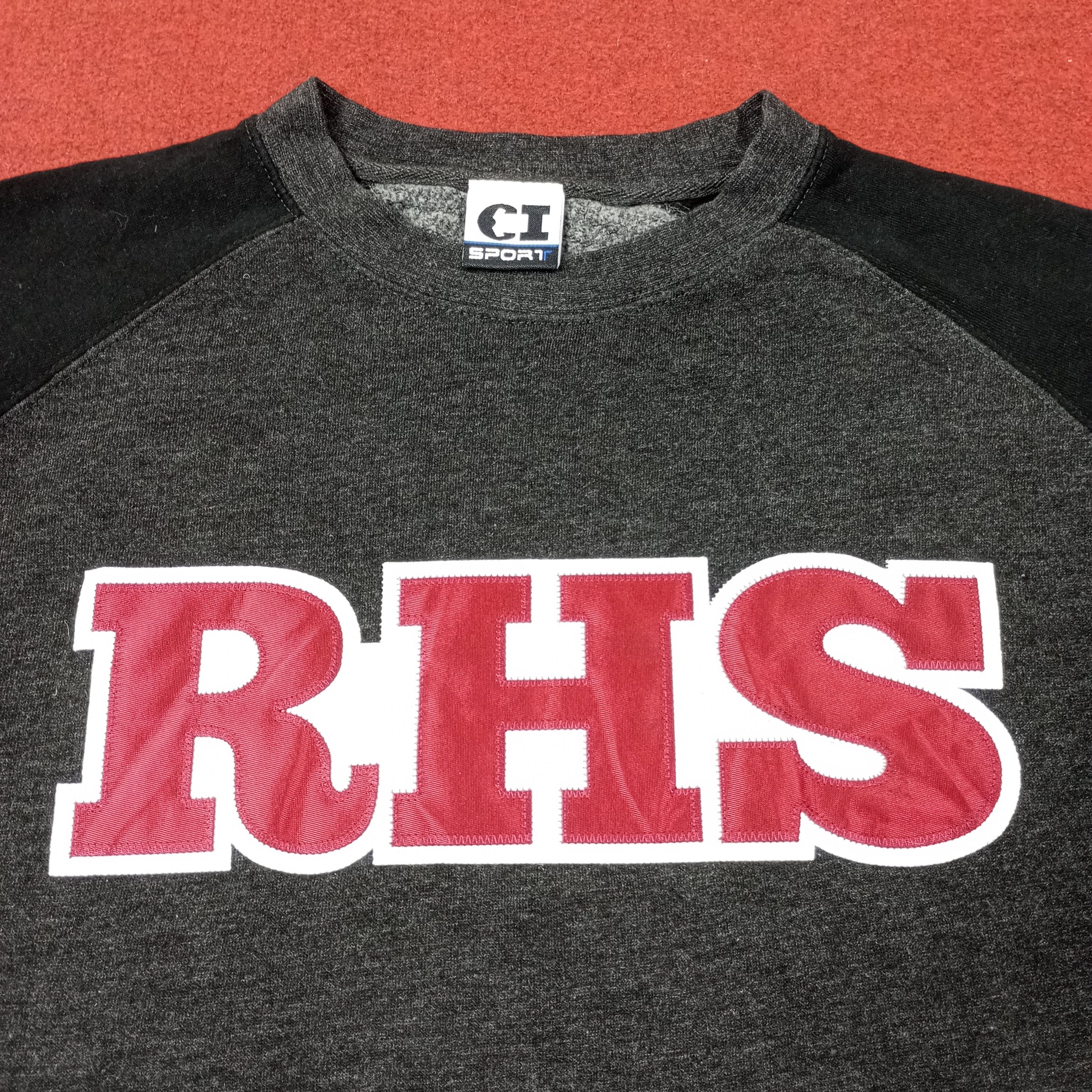 Vintage RHS Streetwear Sweatshirt c247n18 Size US M / EU 48-50 / 2 - 2 Thumbnail