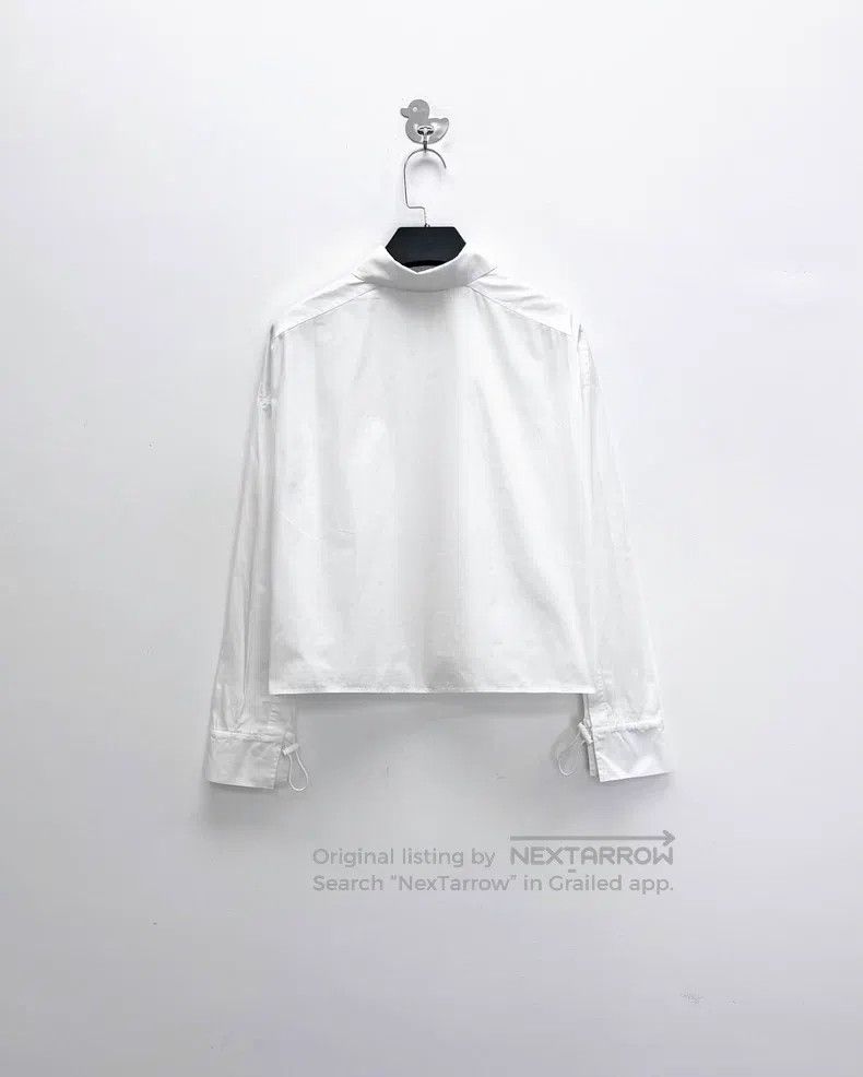 Fendi Fendi size 39 White Broadcloth Pocket 3D Relief Double F Sh Size M / US 6-8 / IT 42-44 - 2 Thumbnail