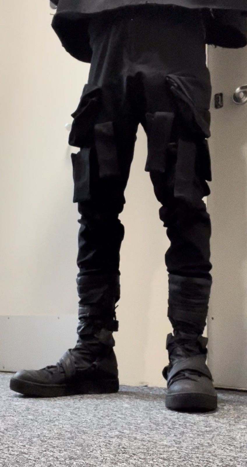 Julius Julius 7 Gasmask cargo sweat pants black size 1 Size US 32 / EU 48 - 8 Thumbnail