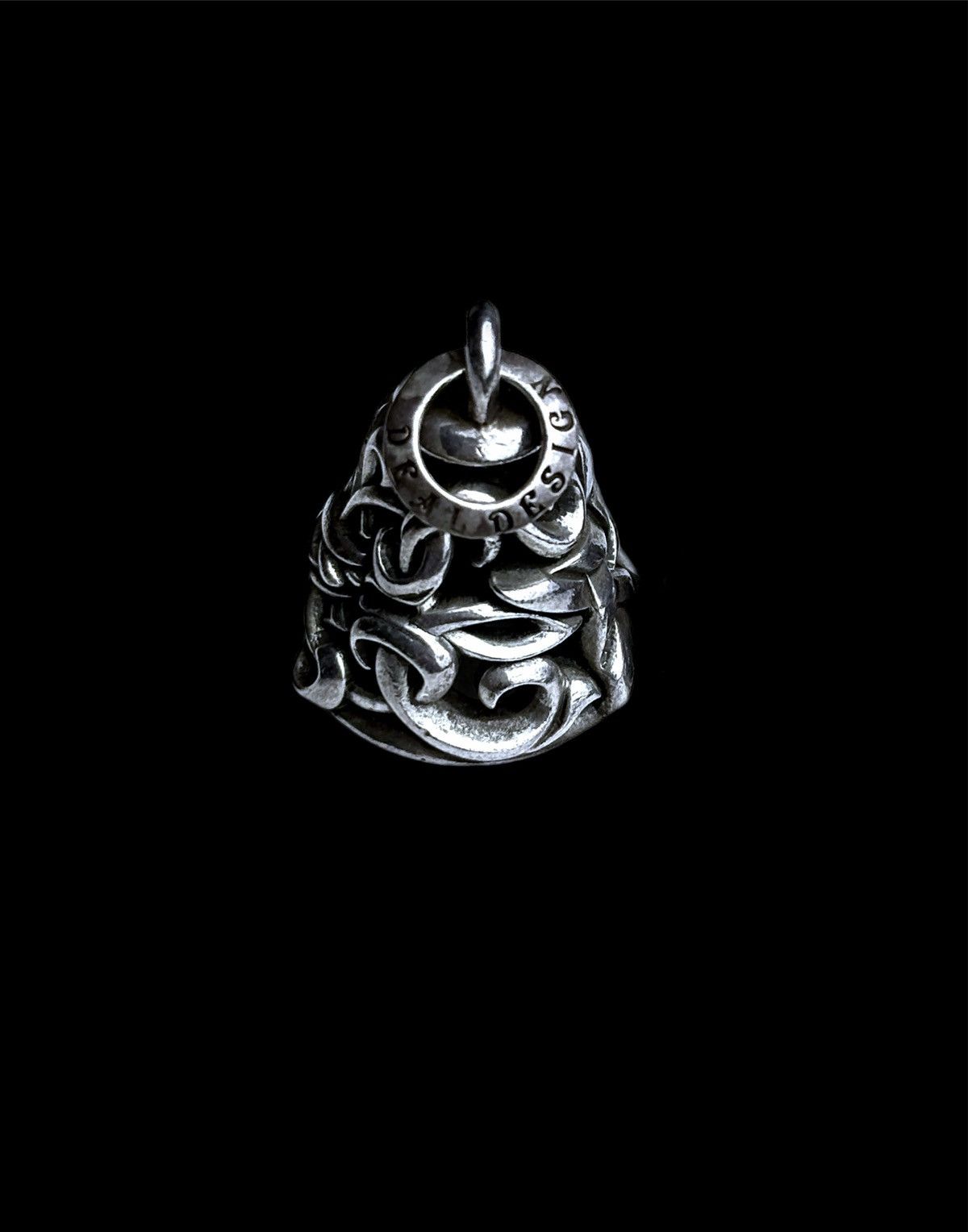 Deal Design Deal Design .925 Silver Large Split Gate Bell Pendant Size ONE SIZE - 3 Thumbnail
