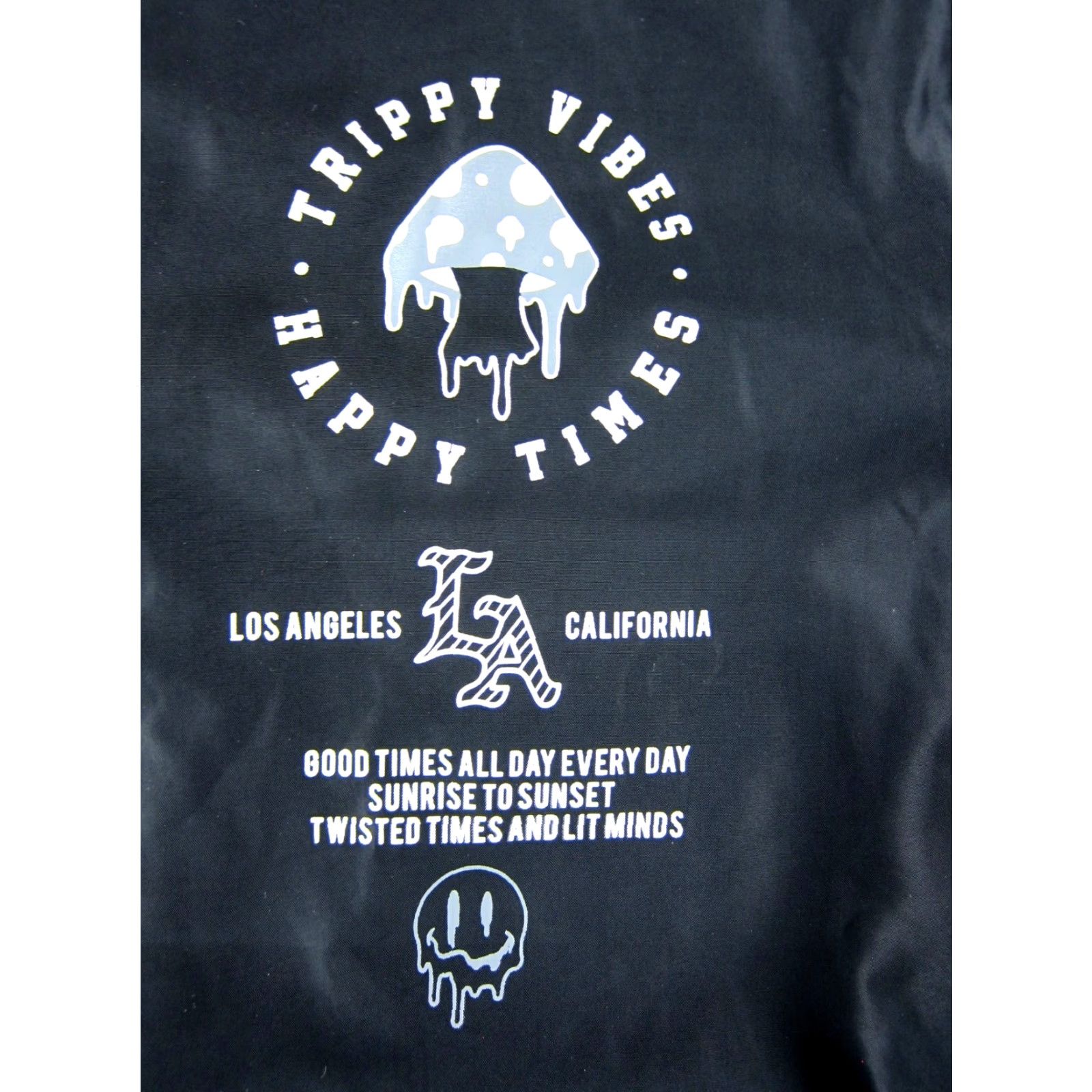Brandblack Eighty Eight Brand Black Snap Mushroom Trippy Good Times Los Angeles Jacket XL Size US XL / EU 56 / 4 - 5 Thumbnail