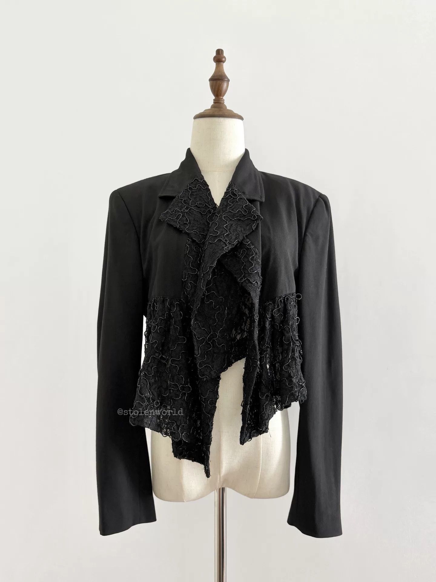 Comme des Garcons comme des garcons lace suit jacket Size L / US 10 / IT 46 - 1 Thumbnail
