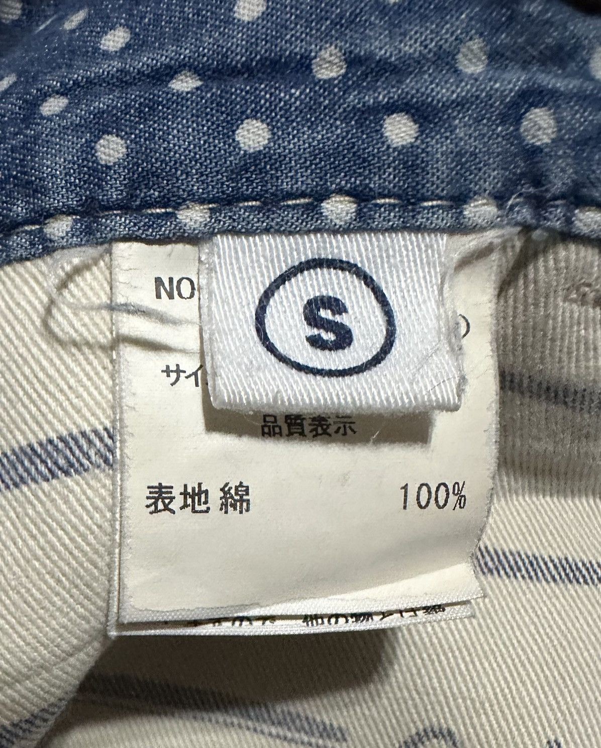 If Six Was Nine Vintage Japanese Workwear Cube Sugar Hickory Straight Jeans Size US 29 - 11 Thumbnail