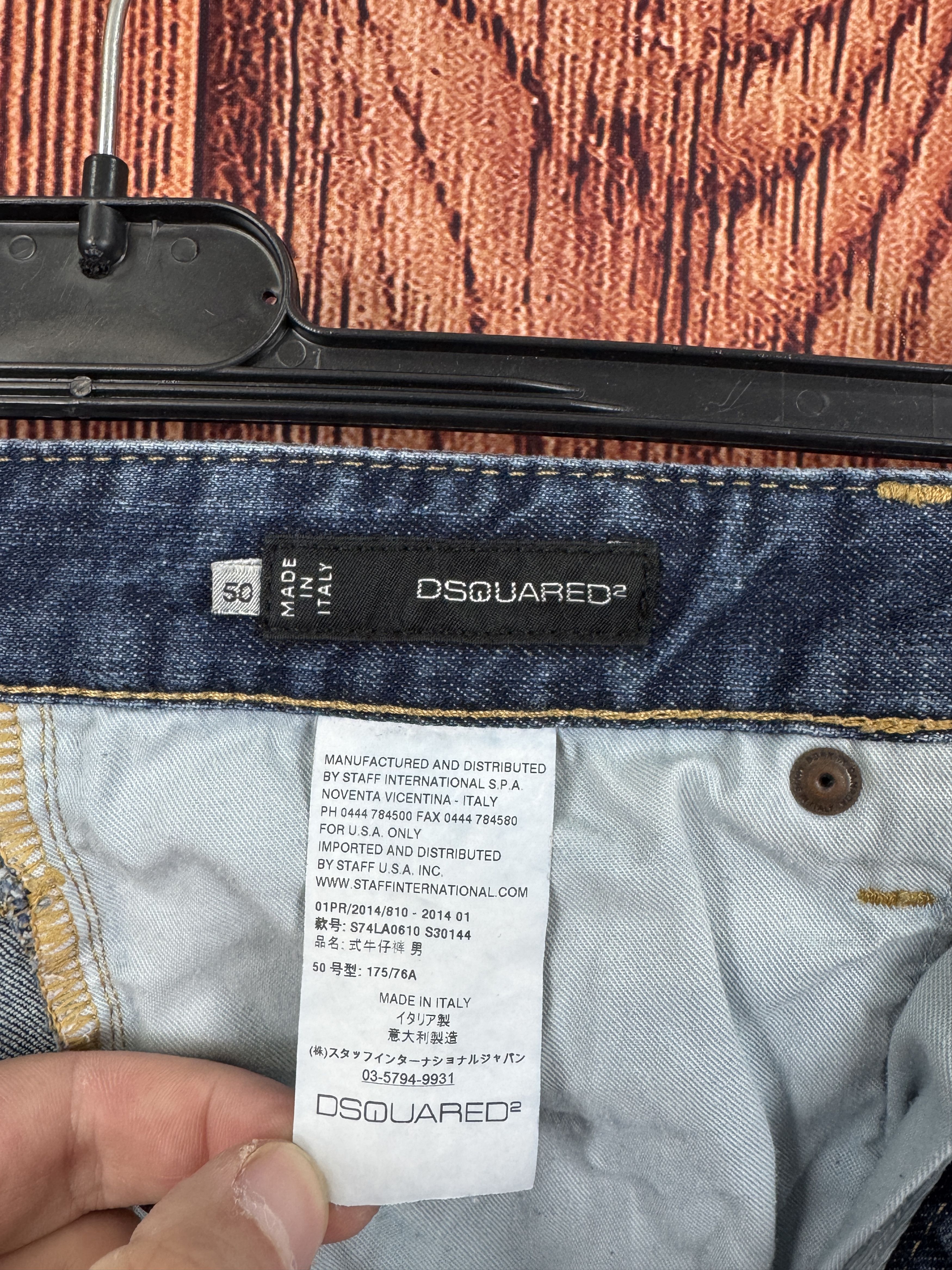 Dsquared2 Dsquared2 Vintage Denim Jeans Made in Italy Size 50 Size US 34 / EU 50 - 10 Thumbnail