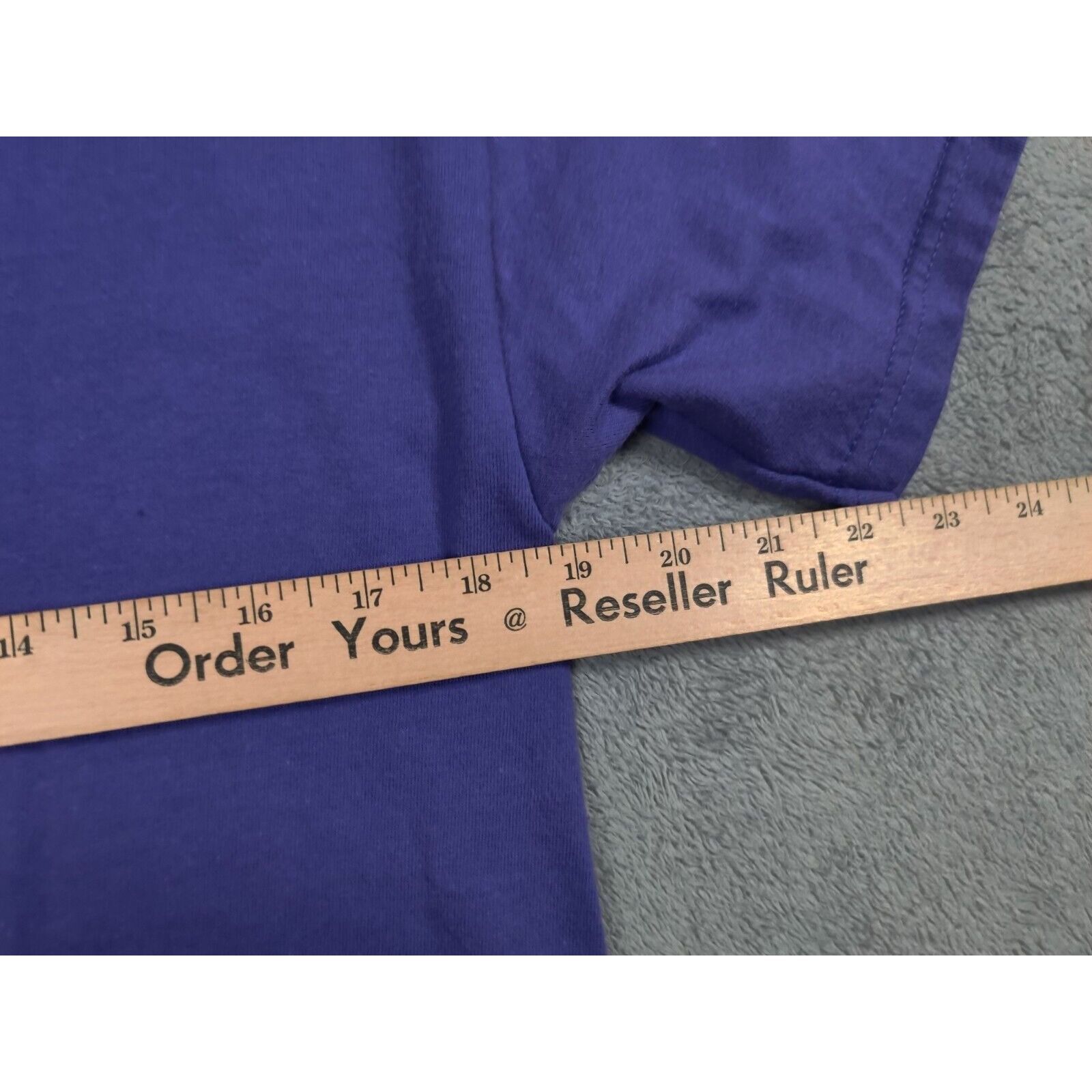 Hanes Breast Cancer Shirt Adult Mens Medium Purple Fund The Fight Size US M / EU 48-50 / 2 - 7 Thumbnail