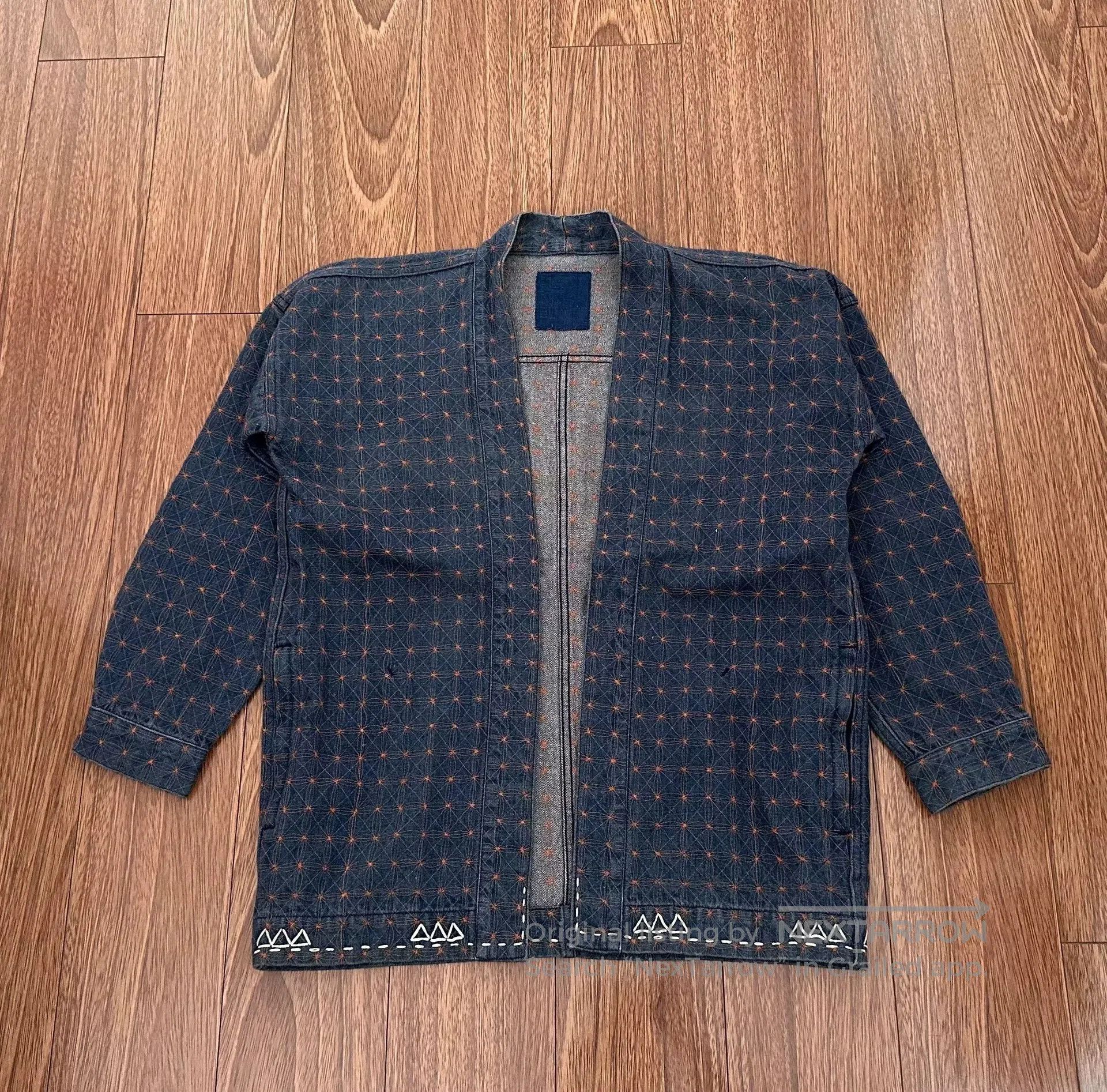 Visvim visvim sashiko sanjuro kimono jacket. Size US S / EU 44-46 / 1 - 1 Thumbnail