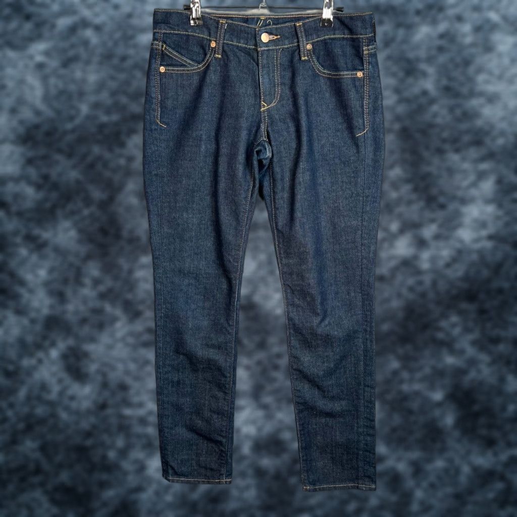 Old Navy Old Navy Diva Womens Size 6 The Tapered Leg Dark Wash Denim Jeans Size 28" / US 6 / IT 42 - 1 Thumbnail