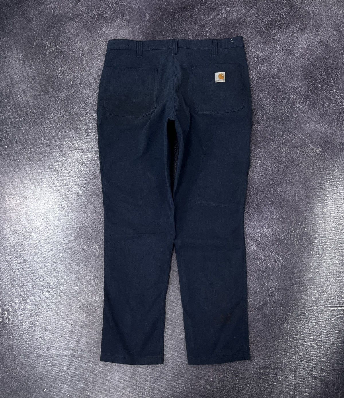 Carhartt Vintage Carhartt Y2K Navy Work Relaxed Pants Size US 34 / EU 50 - 1 Thumbnail