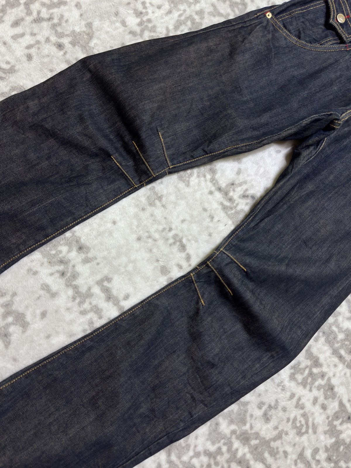 PPFM Vintage PPFM Curved Leg Banana Cut Zipper Punk Jeans Size US 30 / EU 46 - 7 Thumbnail