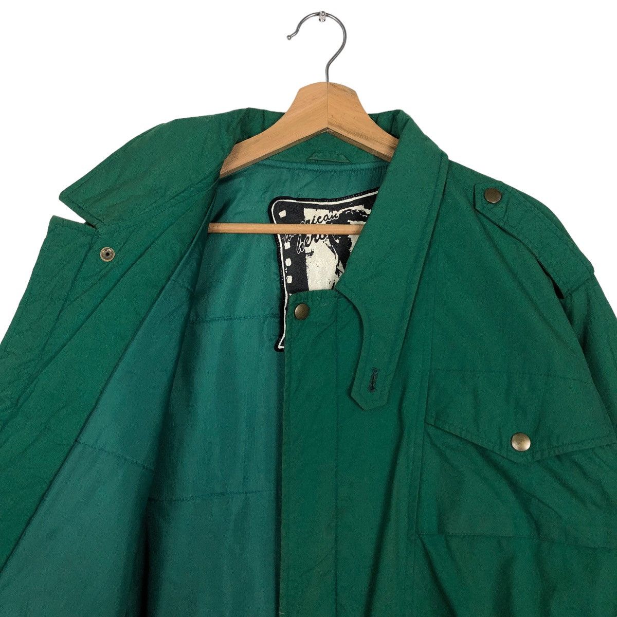 Japanese Brand Vintage Bondage Biker Parachute Bomber Jacket American Hero Size US M / EU 48-50 / 2 - 9 Thumbnail
