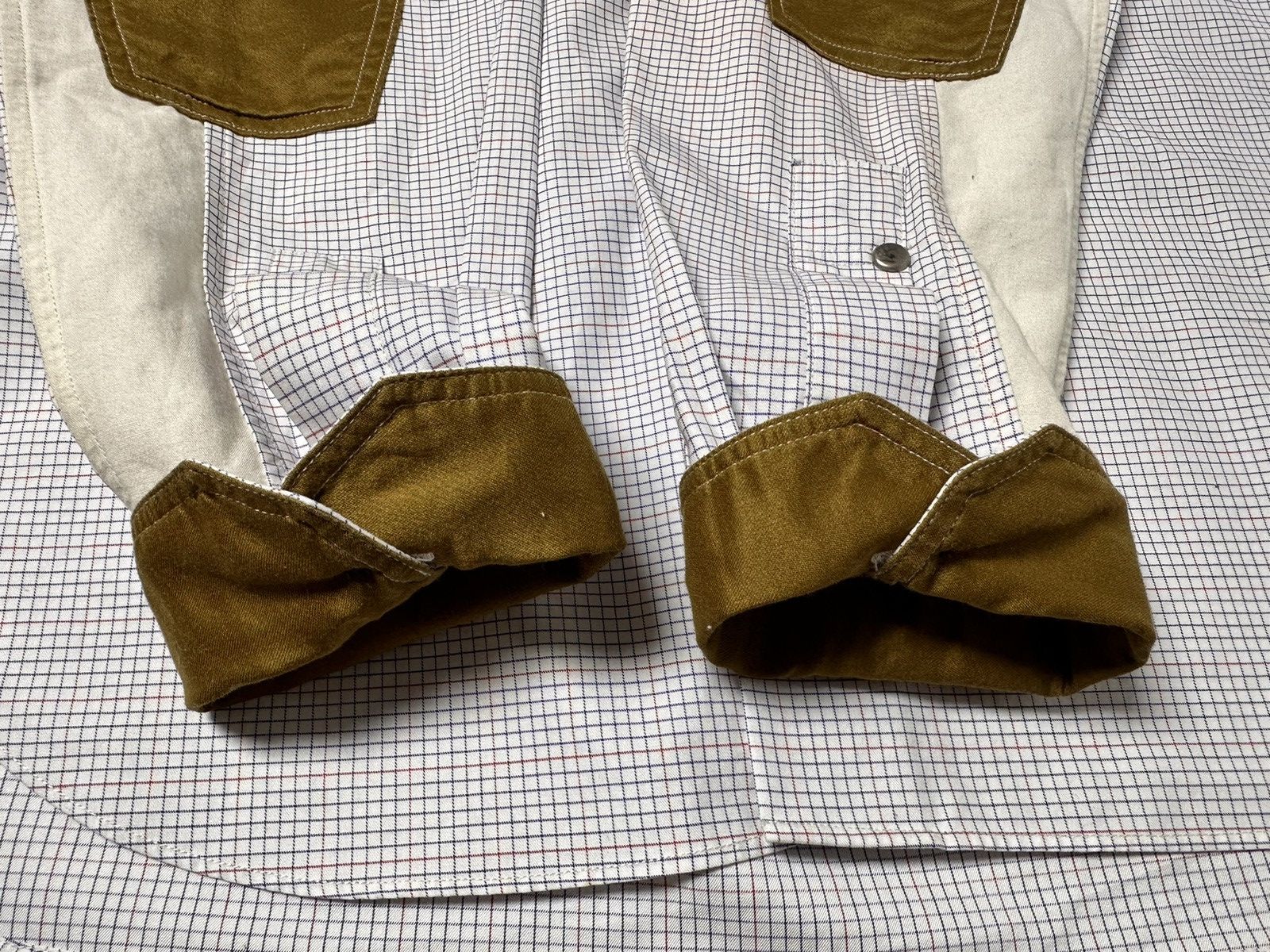 Comme des Garcons × Junya Watanabe Junya Watanabe Checked Shirt in White Cotton Size US XS / EU 42 / 0 - 11 Thumbnail