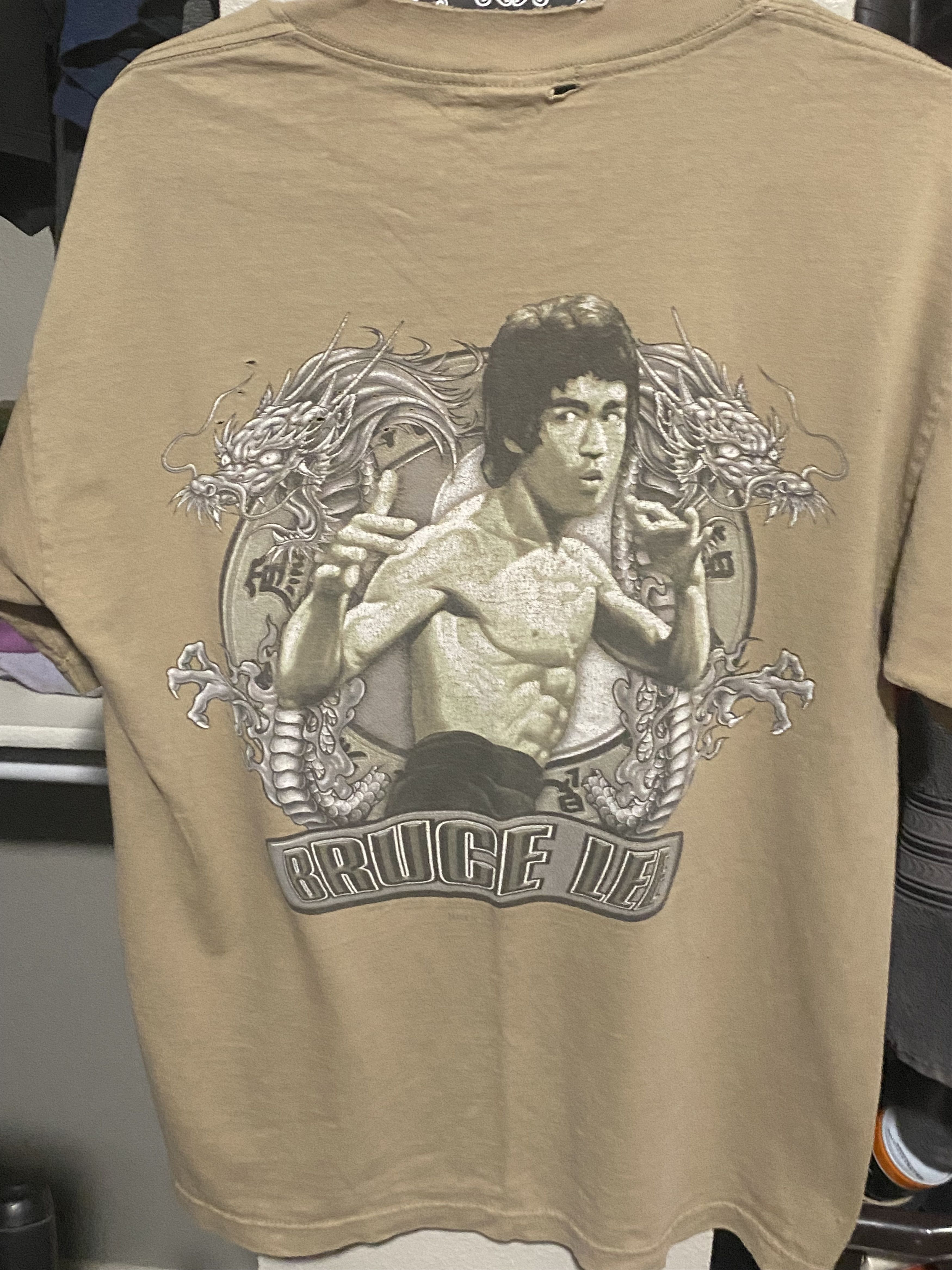 Other RARE VINTAGE 90s BRUCE LEE CHINESE ACTION MOVIE Size US L / EU 52-54 / 3 - 2 Thumbnail