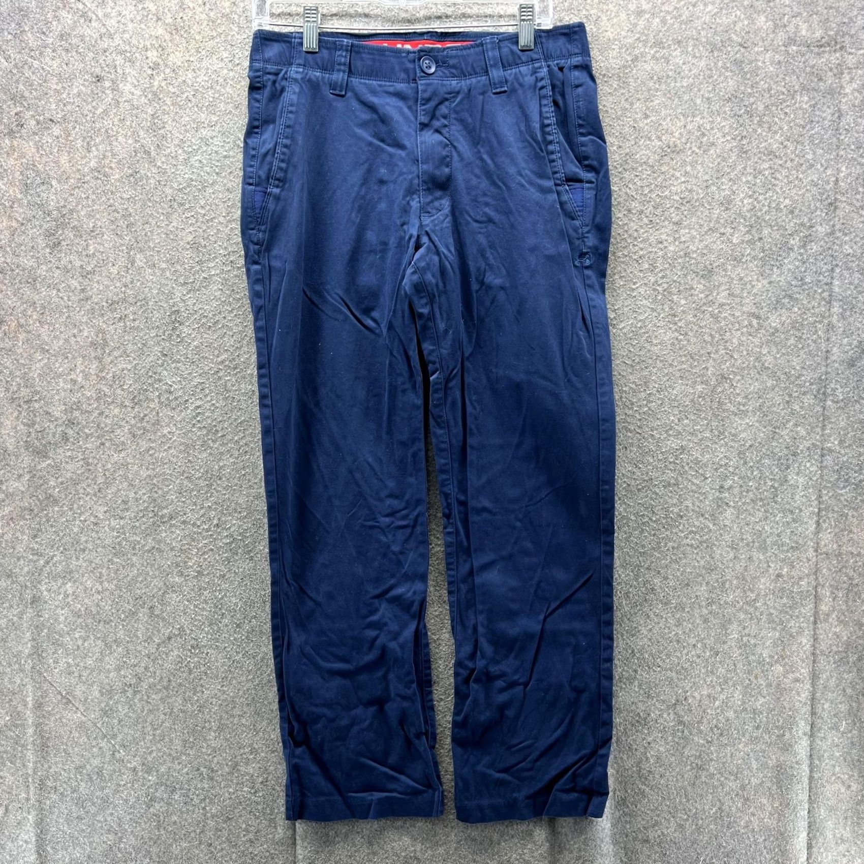 Under Armour Under Armour Pants Mens 32x30 Blue Golf Khakis Woven Performance Casual Size US 32 / EU 48 - 2 Thumbnail