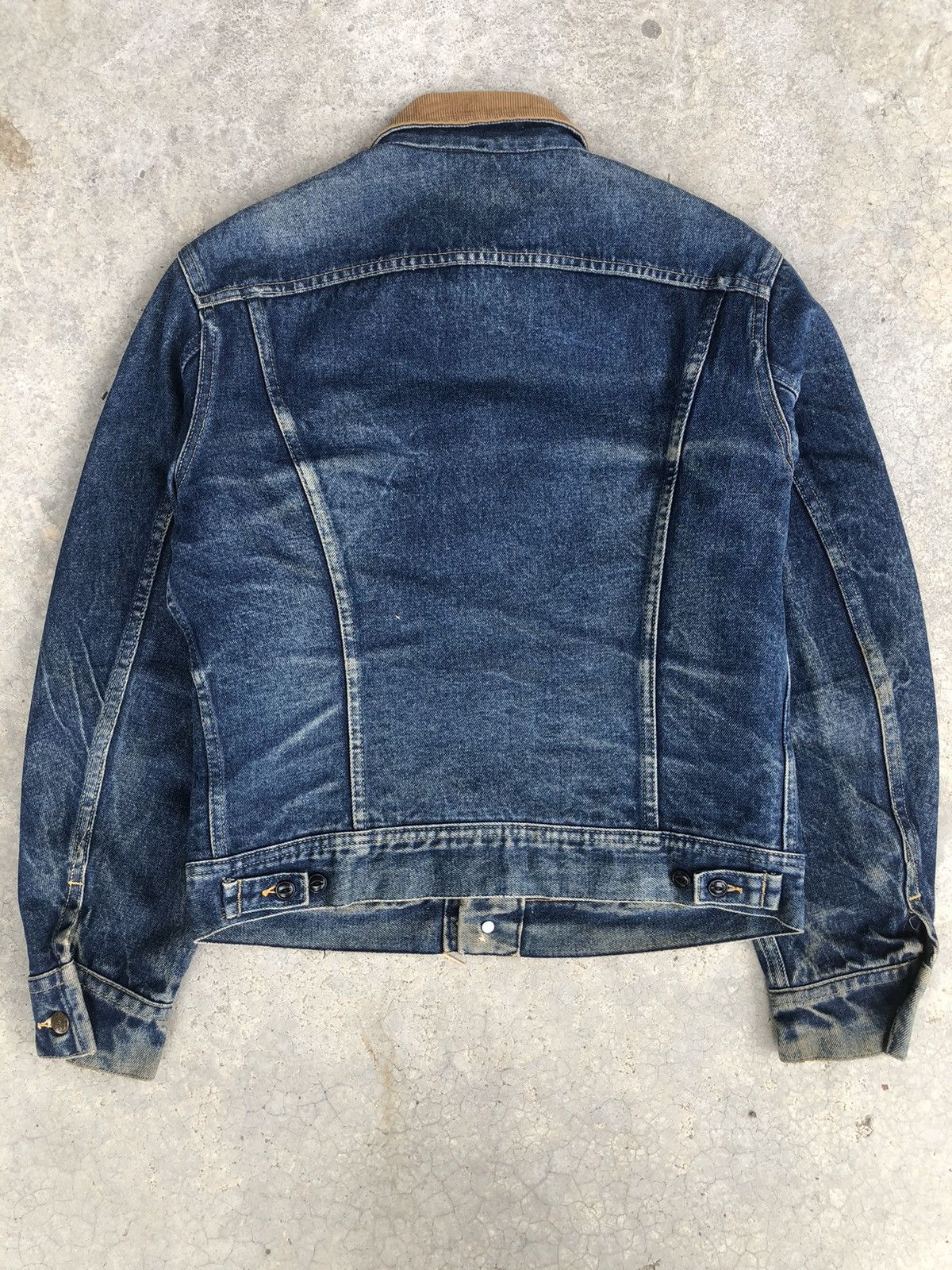 Vintage Vintage 70s Lee Storm Rider Blanked Lined Denim Jacket Size US M / EU 48-50 / 2 - 11 Thumbnail