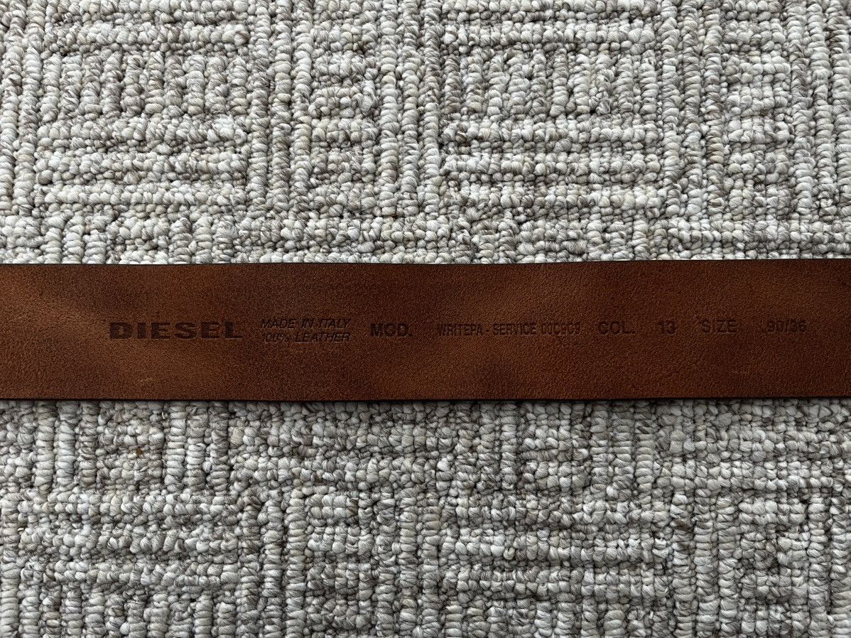 Diesel Diesel Vintage Belt Size 36 - 4 Thumbnail