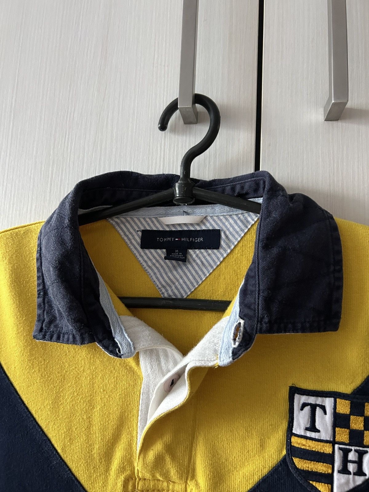 Rugby Ralph Lauren × Tommy Hilfiger × Vintage Vintage Tommy Hilfiger rugby polo’s shirt mens rare Size US M / EU 48-50 / 2 - 4 Thumbnail
