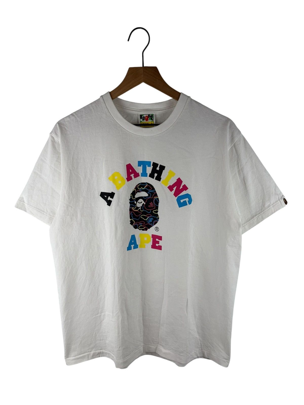 Bape SS25 BAPE Neon Camo College Tee Size US L / EU 52-54 / 3 - 1 Thumbnail
