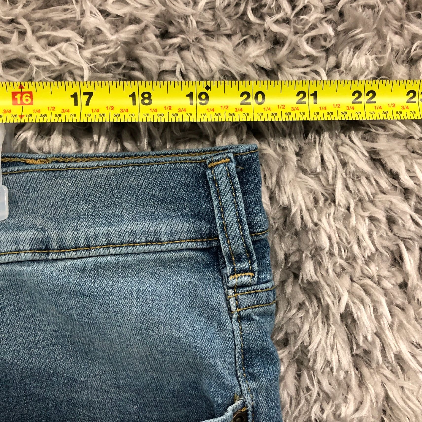 Denime Sonoma Bermuda Shorts Mens Size 40 Mid Rise Dark Wash Blue Denim Jean Shorts Size US 40 / EU 56 - 2 Thumbnail