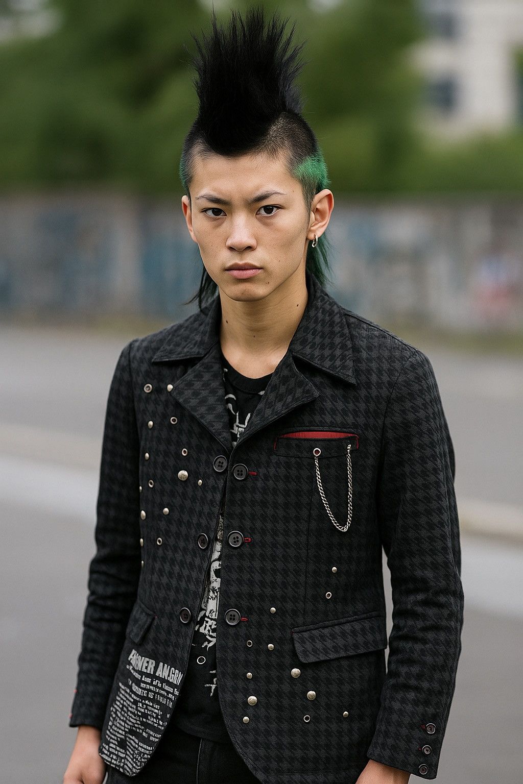 Mari's Rock H Naoto Anarchyism Forever Anarchy Jacket Harajuku 666 Size US M / EU 48-50 / 2 - 3 Thumbnail