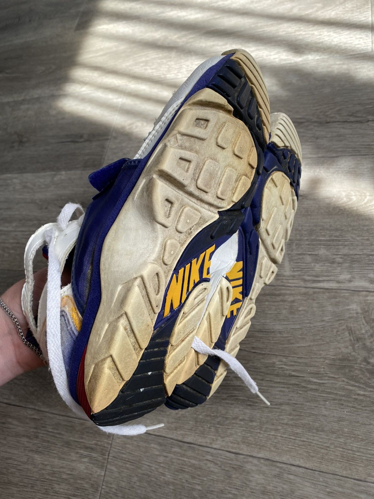 Nike 🫧NIKE AIR FLIGHT HUARACHE 1991 White Size US 8 / EU 41 - 20 Thumbnail