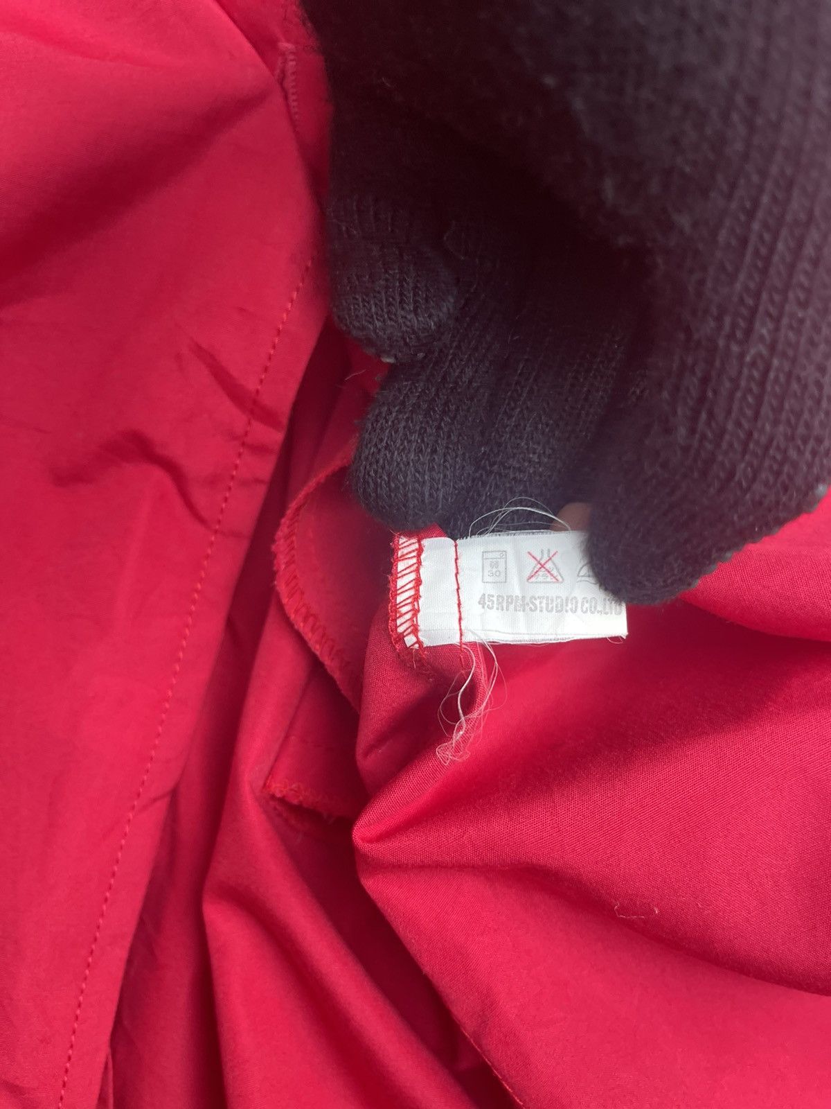 45rpm Vintage 45RPM Studio Long Jacket Hidden Placket - Japan Made Size US L / EU 52-54 / 3 - 5 Thumbnail