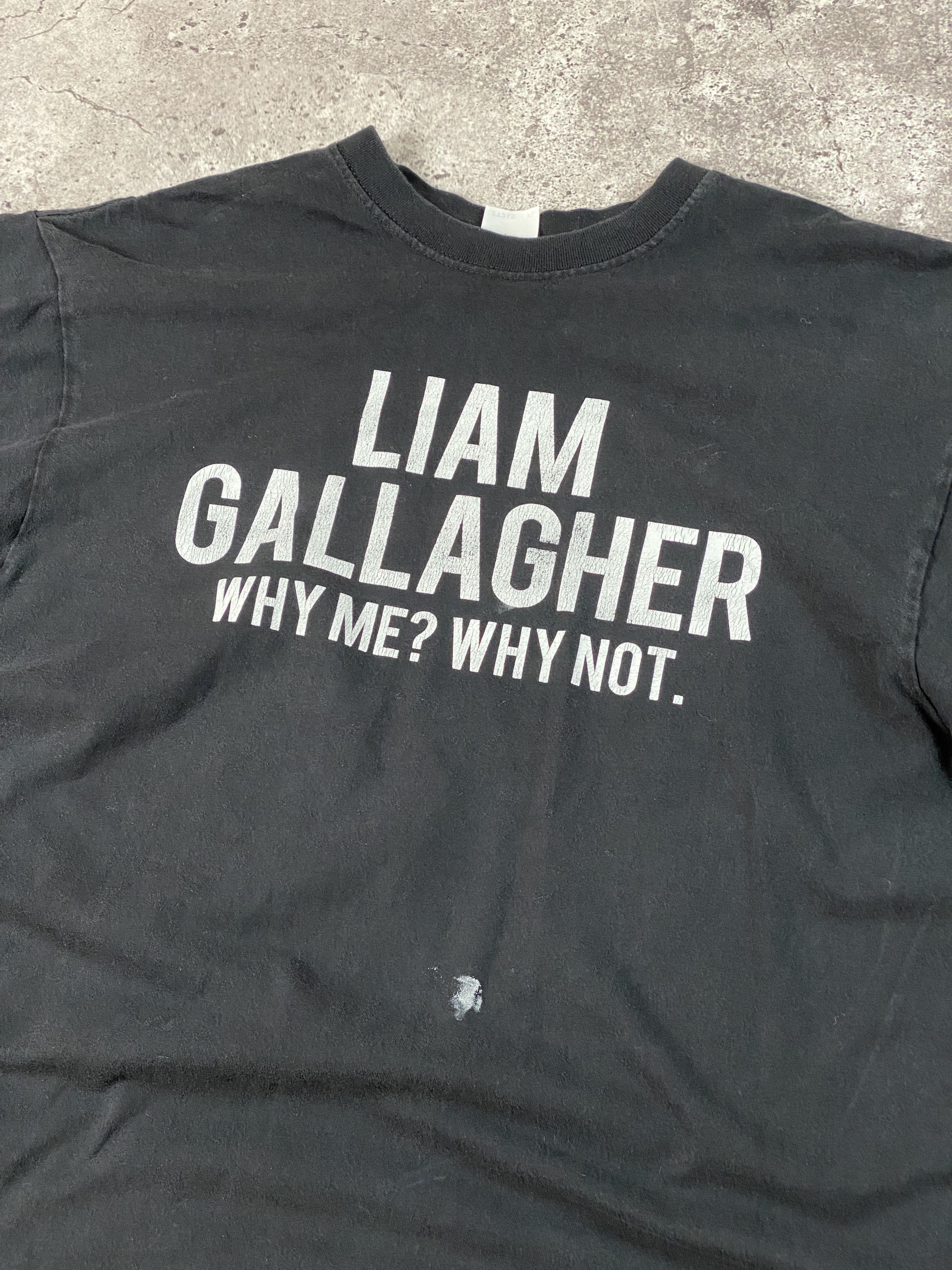 Band Tees Liam Gallagher Why me?Why not 2019 tour shirt Oasis Size US XL / EU 56 / 4 - 4 Thumbnail