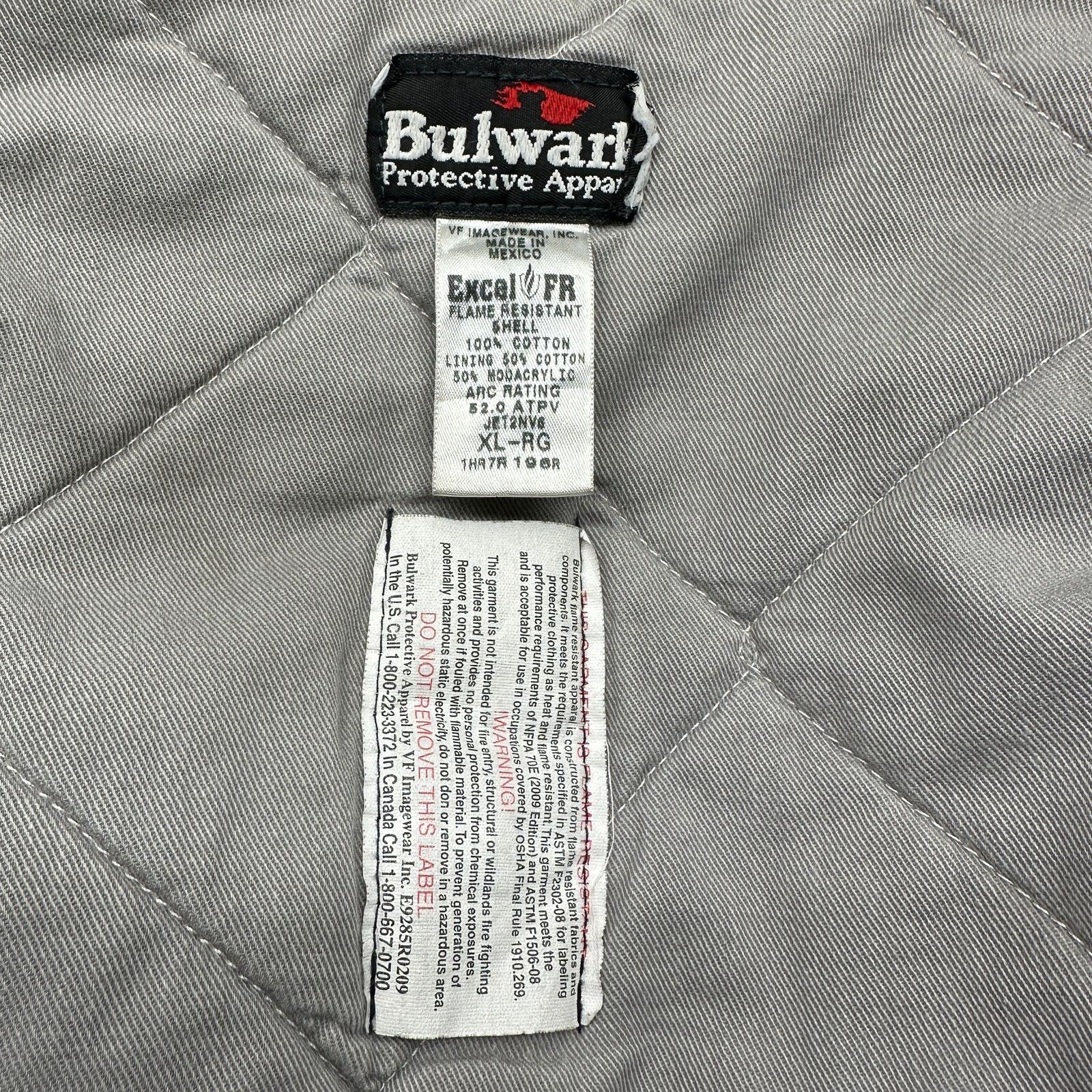 Bulwark Bulwark Excel Fr Flame Resistant JET2NV6 52.0 ATPV Jacket XL Size US XL / EU 56 / 4 - 3 Thumbnail