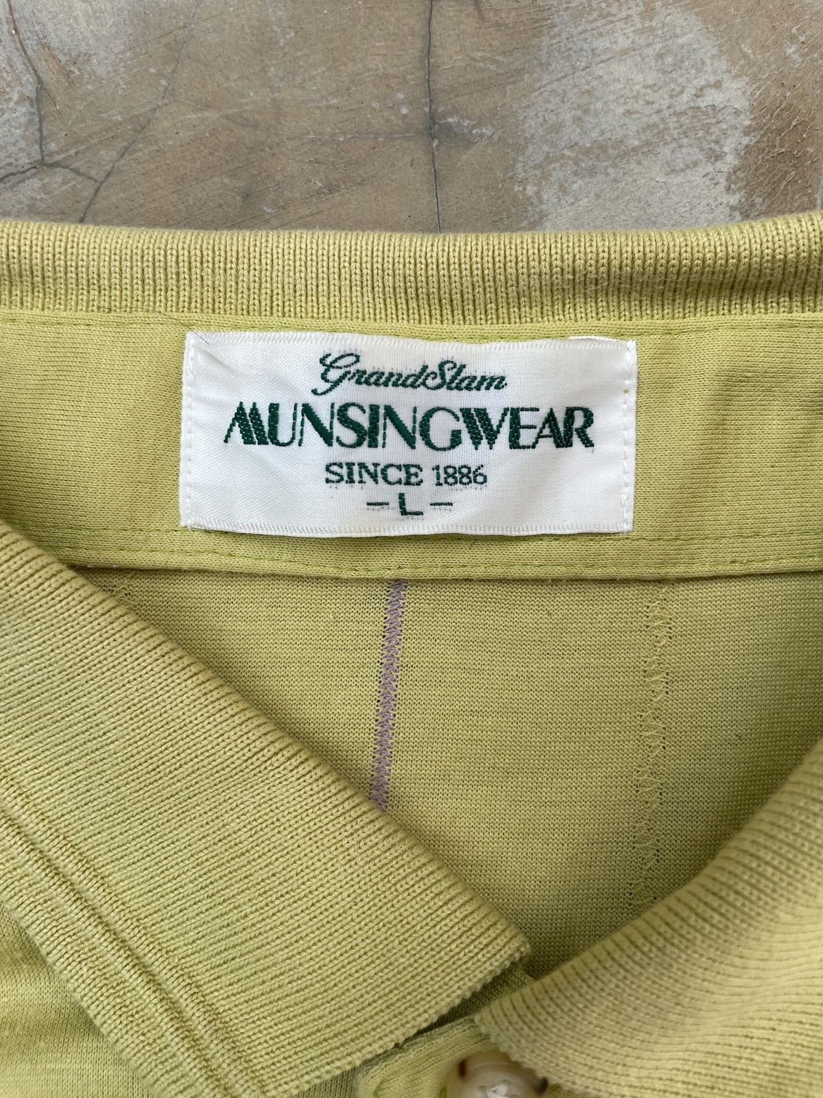 Japanese Brand Vintage Grand Slam Musingwear Pinguin Polo Shirt Made Japan Size US L / EU 52-54 / 3 - 5 Thumbnail