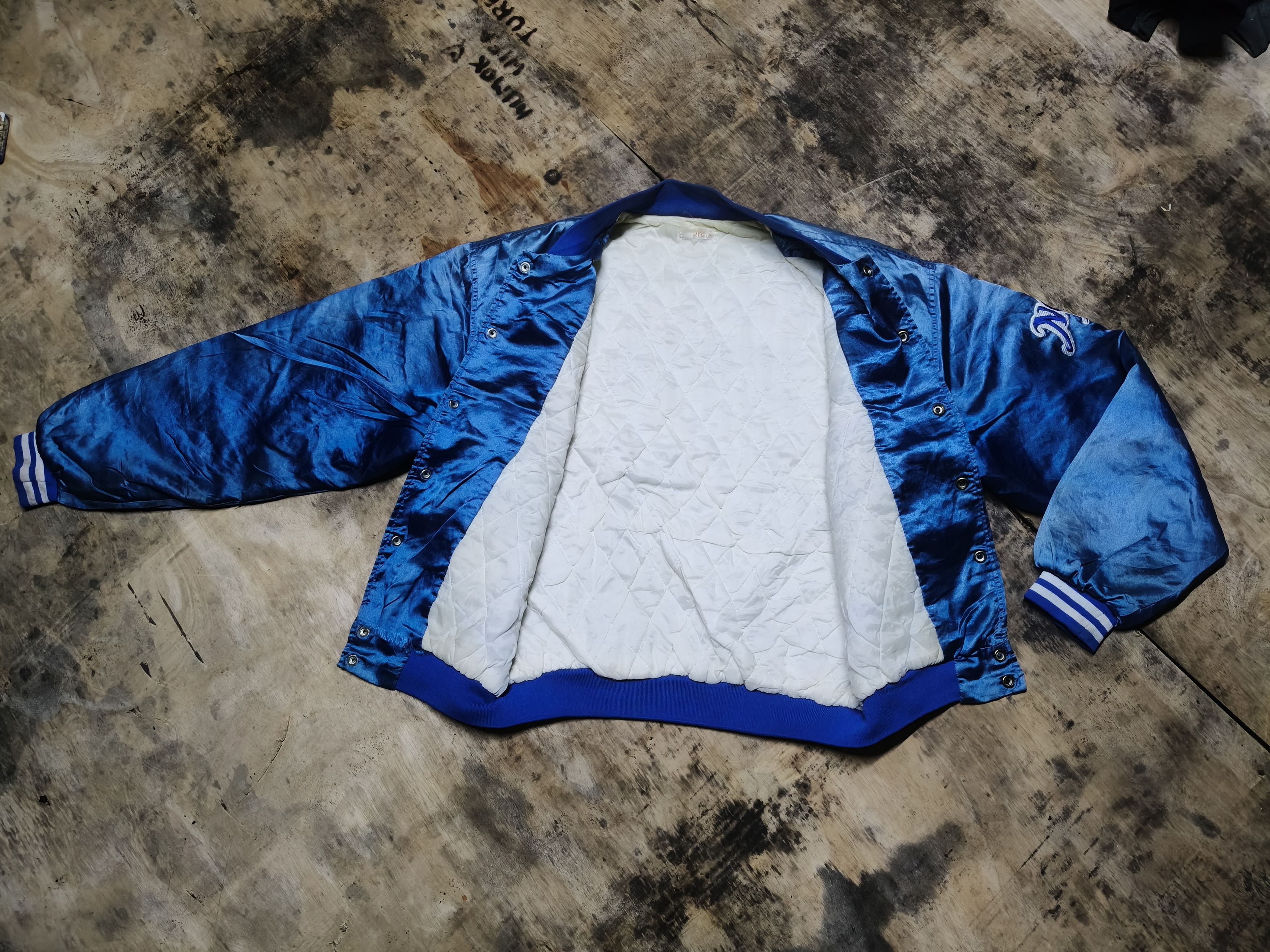 Japanese Brand Vintage NOMO Varsity Jacket by Toyota (1995) Size US XL / EU 56 / 4 - 7 Thumbnail