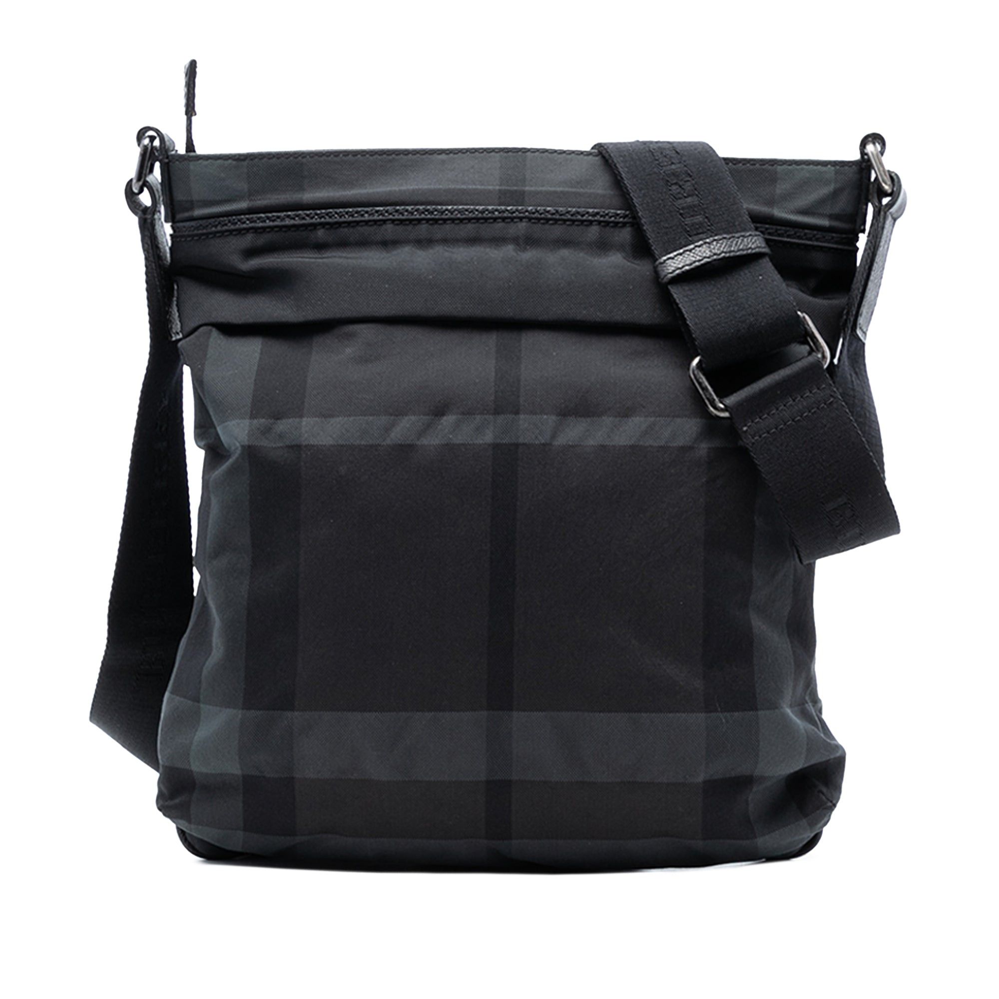 Burberry Smoke Check Nylon Crossbody Size ONE SIZE - 1 Thumbnail