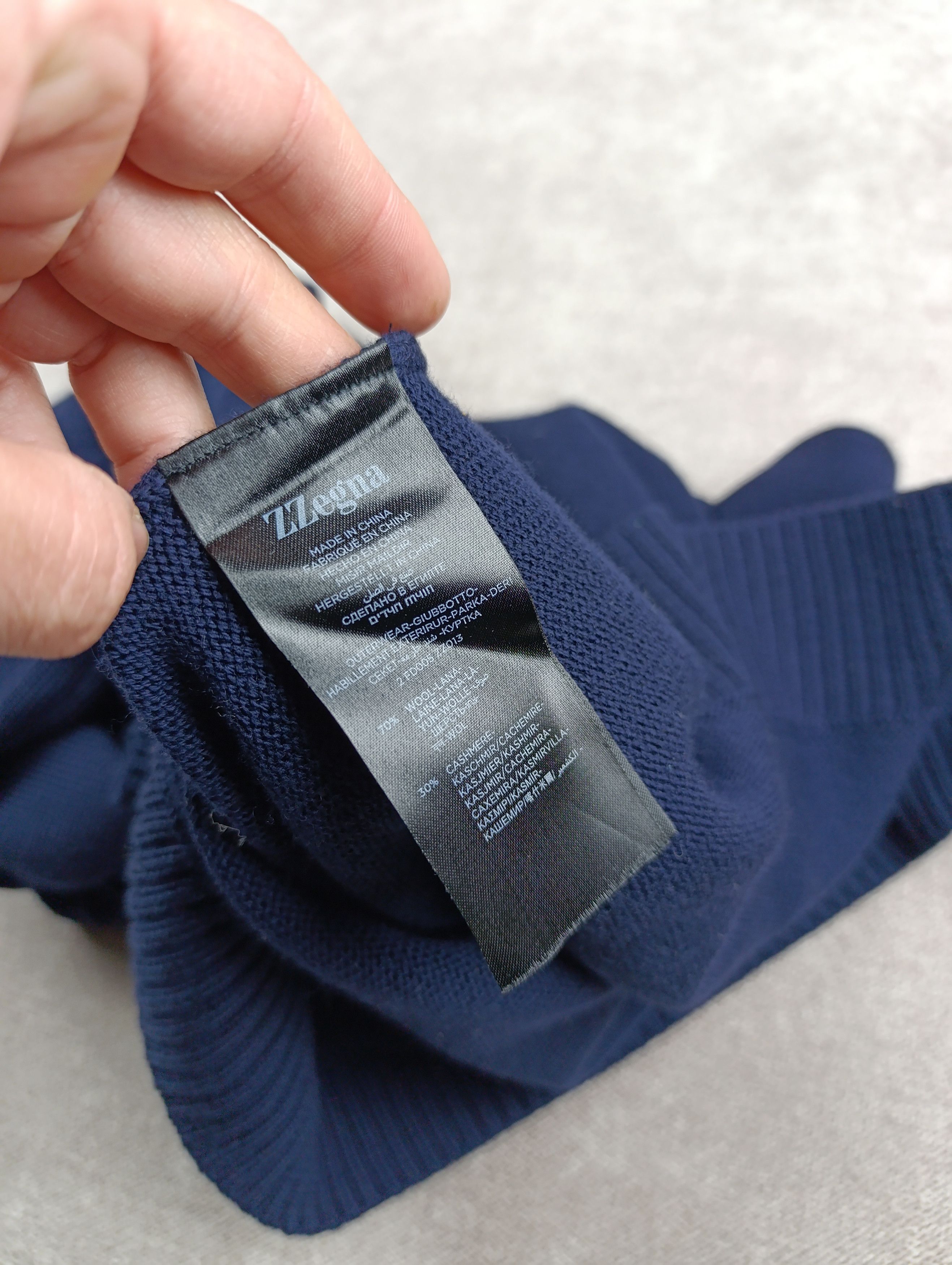 Ermenegildo Zegna Ermenegildo Zegna Mens Wool/Cashmere Sweater Size XL Size US XL / EU 56 / 4 - 13 Thumbnail