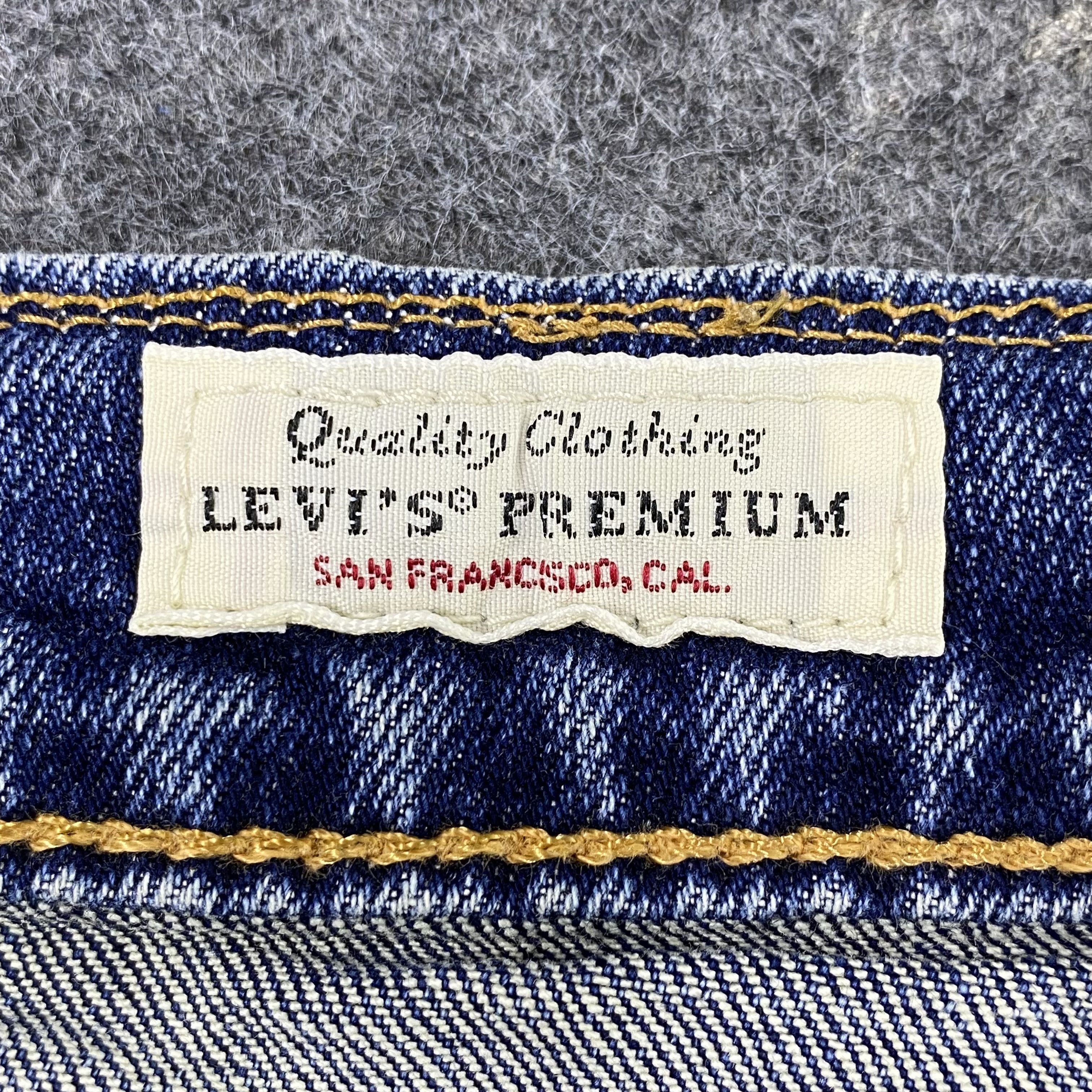 Jean × Levi's × Vintage Vintage Levi's Lot 502 Blue Wash Distressed Jeans-J1158 Size US 32 / EU 48 - 9 Thumbnail