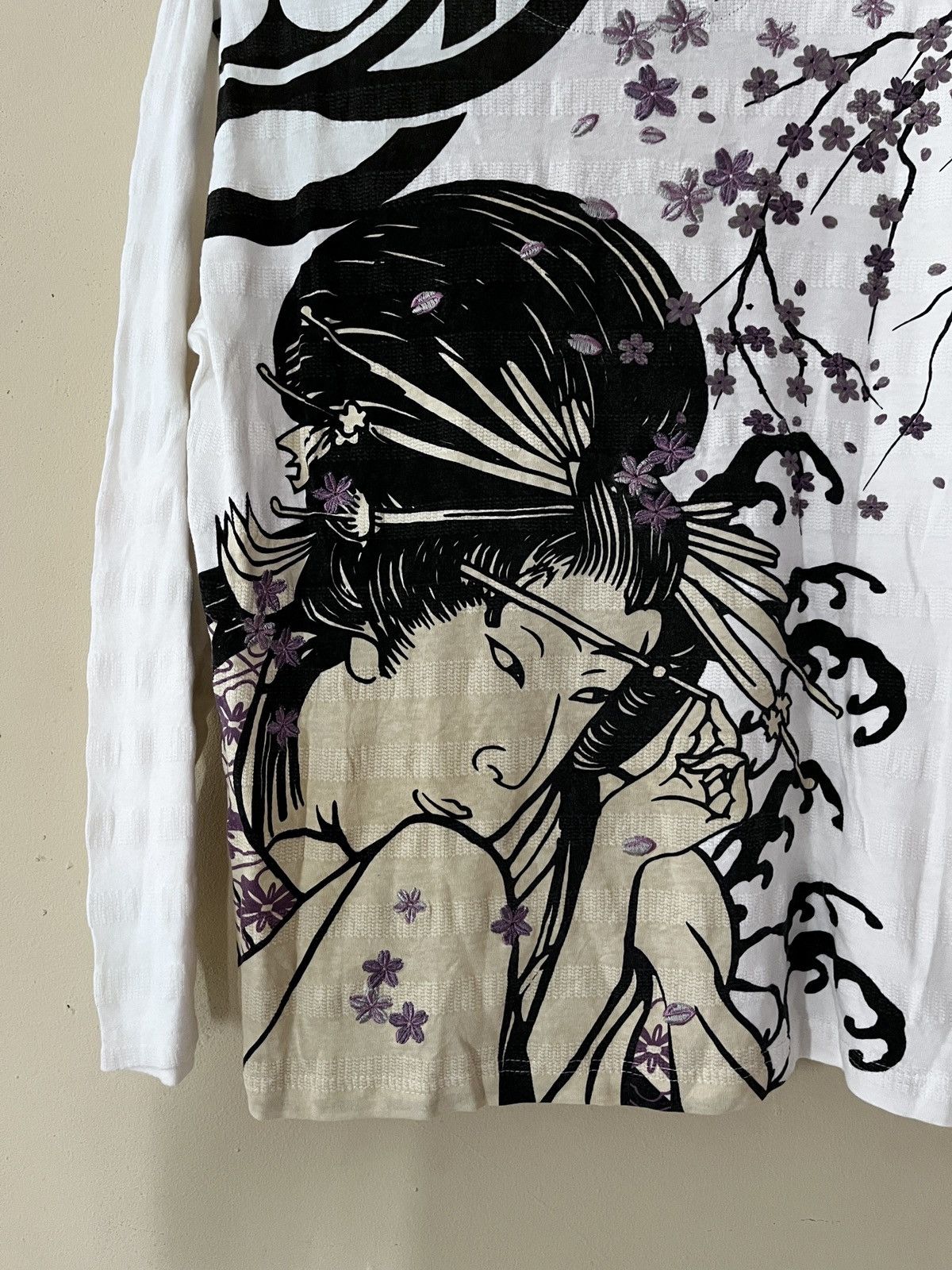 Japanese Brand Vintage Japanese Crazy Tatto longsleeve Size US L / EU 52-54 / 3 - 4 Thumbnail