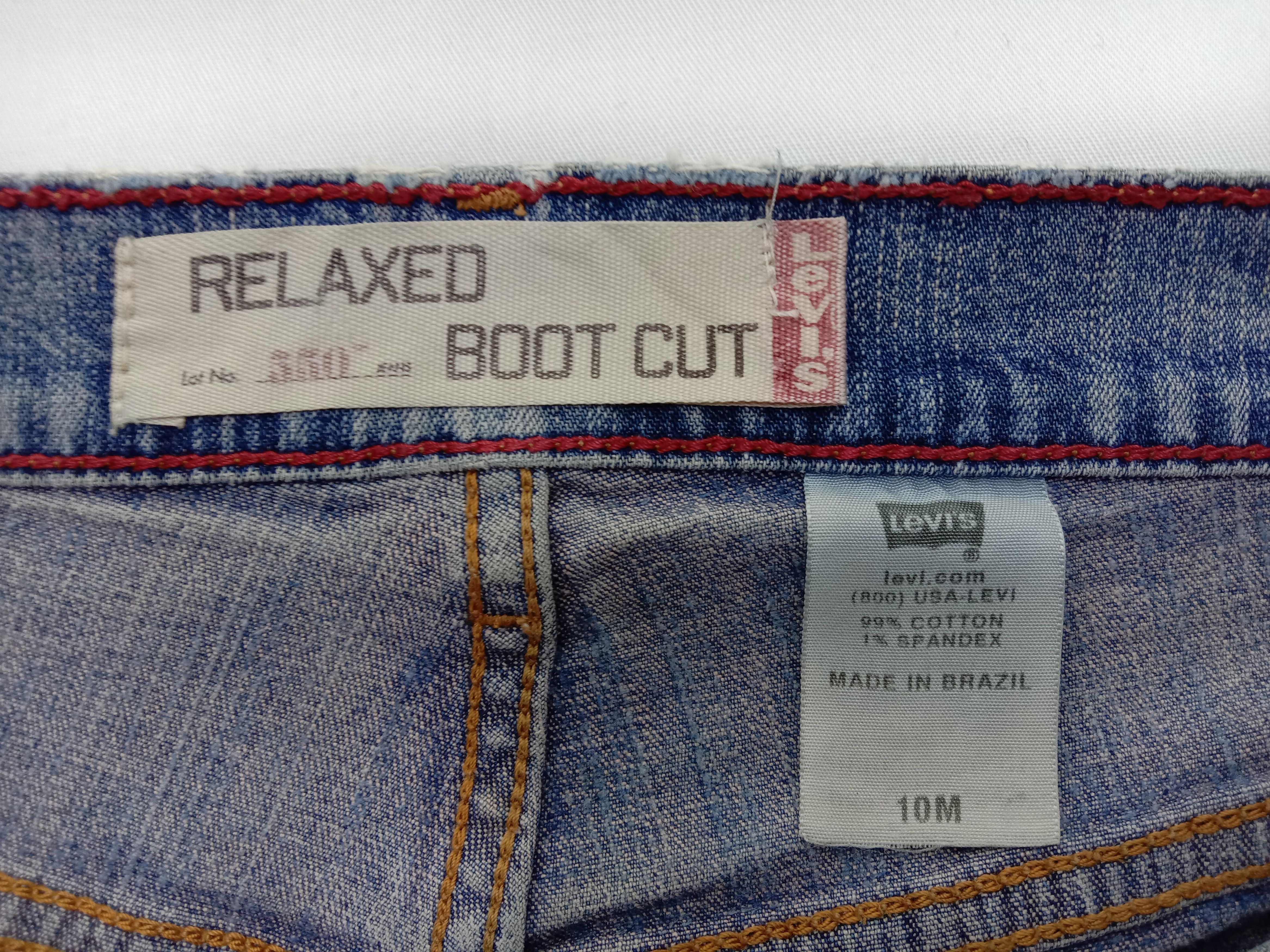 Levi's Vintage Levi's 550 Flare Jeans Blue Wash Denim Size 29" - 14 Thumbnail