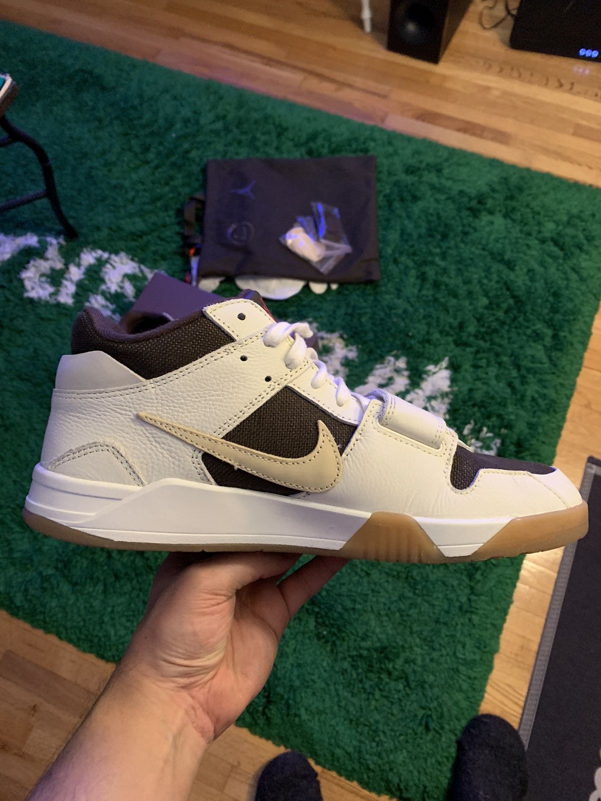 Jordan Brand × Nike × Travis Scott Travis Scott Jumpman Jack Sail Size US 11 / EU 44 - 12 Thumbnail