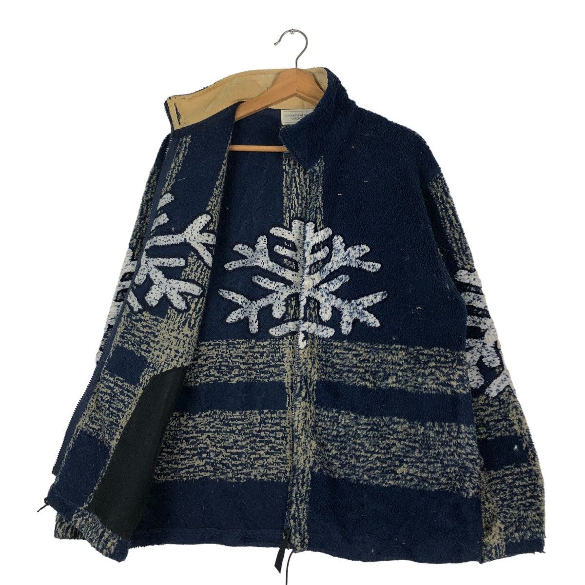 Japanese Brand VINTAGE FLEECE ANORAK PULL OVER UNIVERSITY OF OXFORD NATIVE Size US M / EU 48-50 / 2 - 11 Thumbnail
