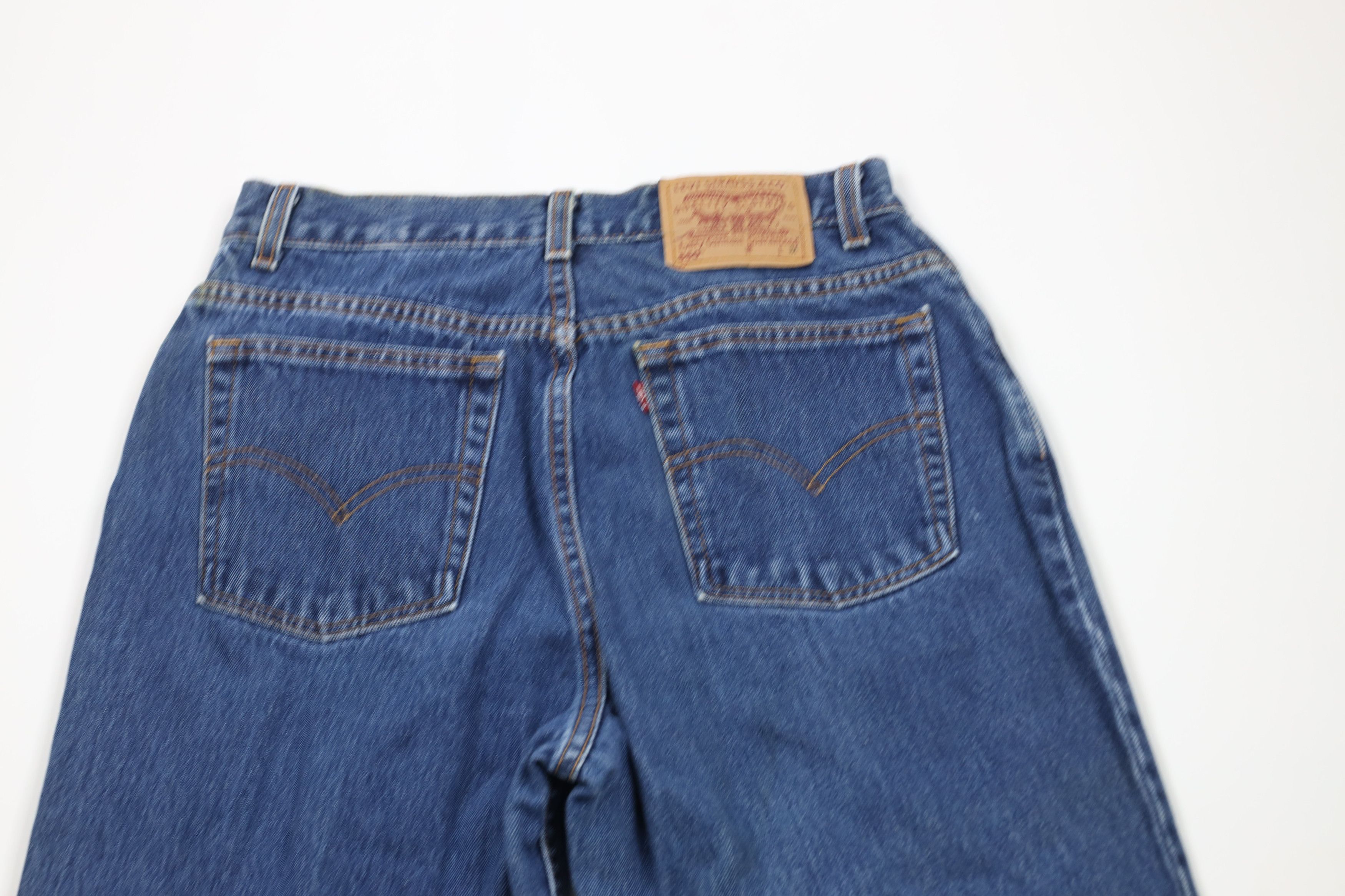 Levi's × Vintage Vintage 90s Levis 550 Relaxed Tapered Leg Denim Jeans USA Size 36" / US 14 / IT 50 - 9 Thumbnail