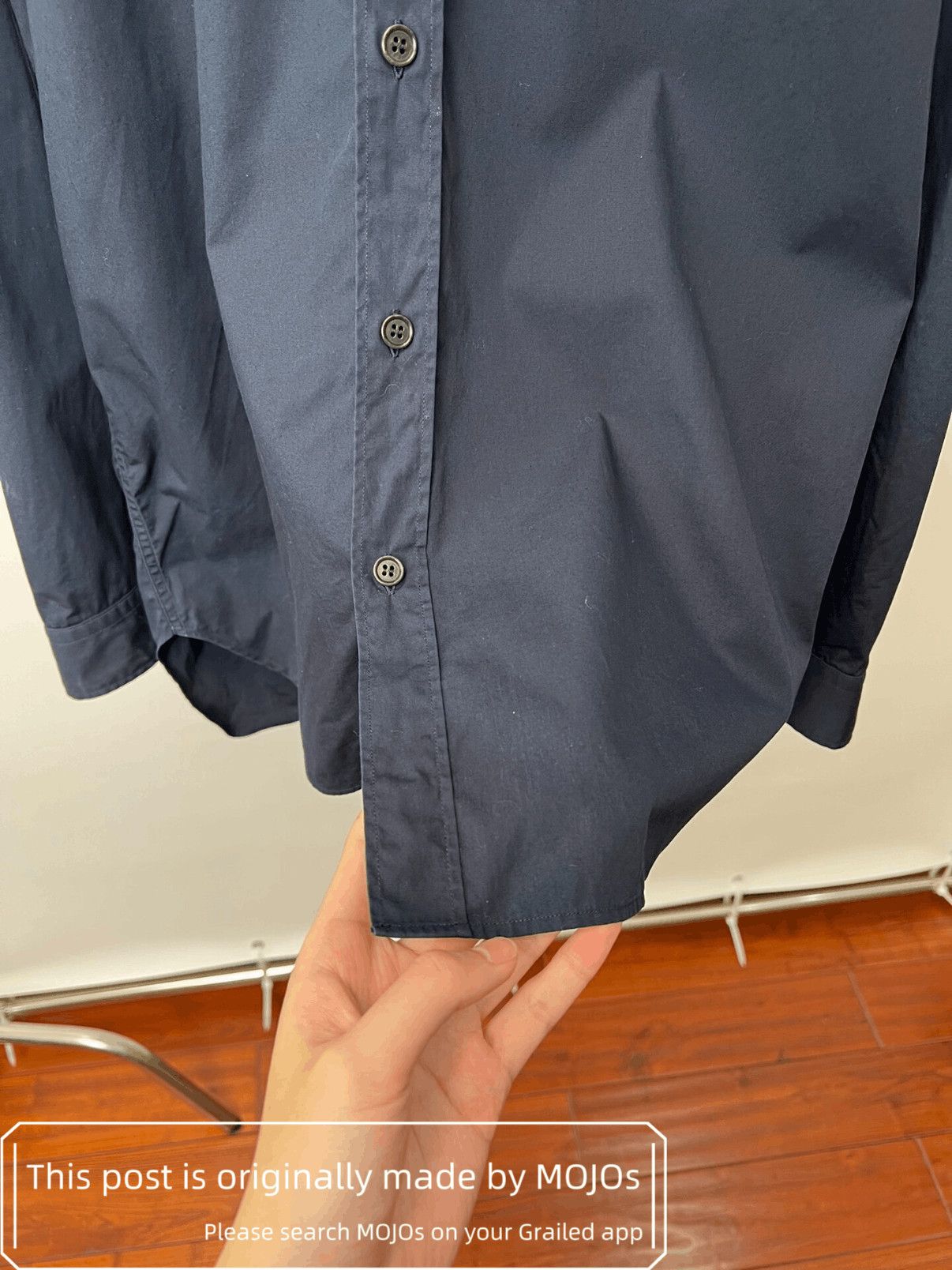Dries Van Noten Sz 50 Dries Van Noten Chest Stripe Shirt mojos164127 Size US M / EU 48-50 / 2 - 6 Thumbnail