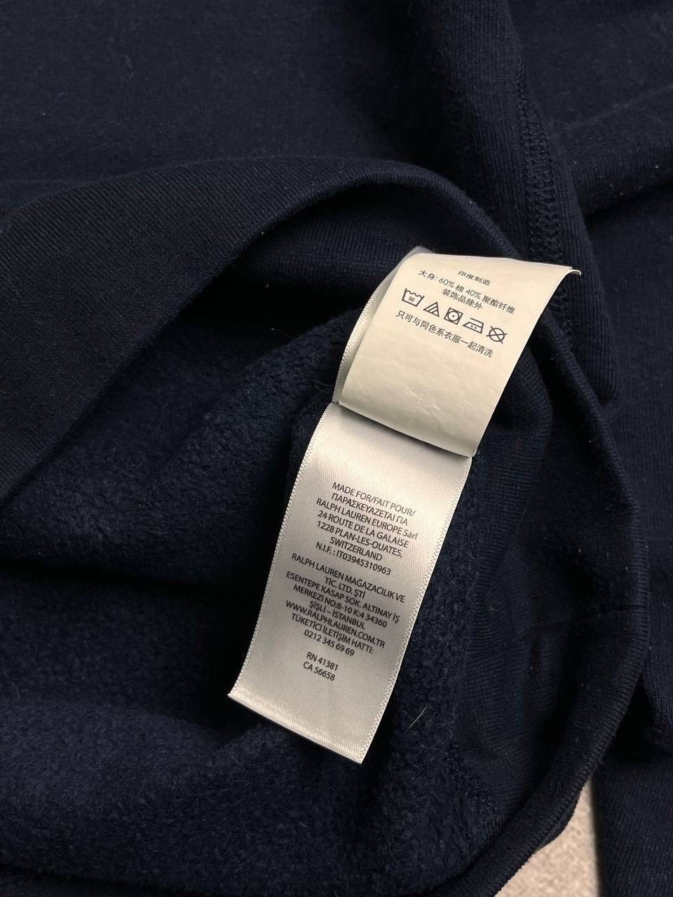 Polo Ralph Lauren × Vintage Vintage Polo Ralph Lauren Boxy Hoodie Y2K S Size US S / EU 44-46 / 1 - 5 Thumbnail