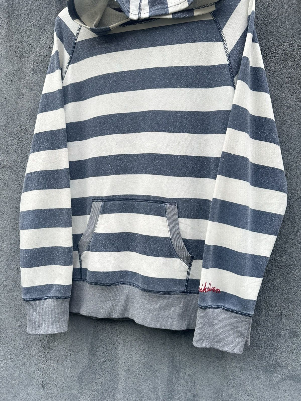 Quiksilver 👹Quicksilver Striped Baggy Hoodie Size US XL / EU 56 / 4 - 5 Thumbnail