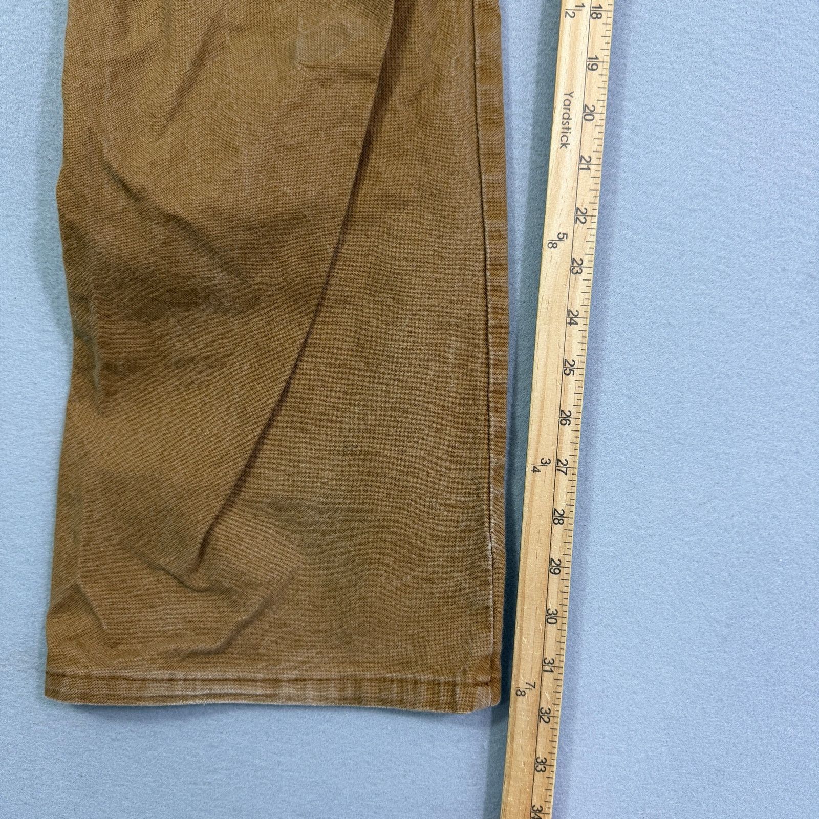 Dickies Vintage Dickies Carpenter Pants Mens 34x32 Tan Workwear Size US 34 / EU 50 - 9 Thumbnail